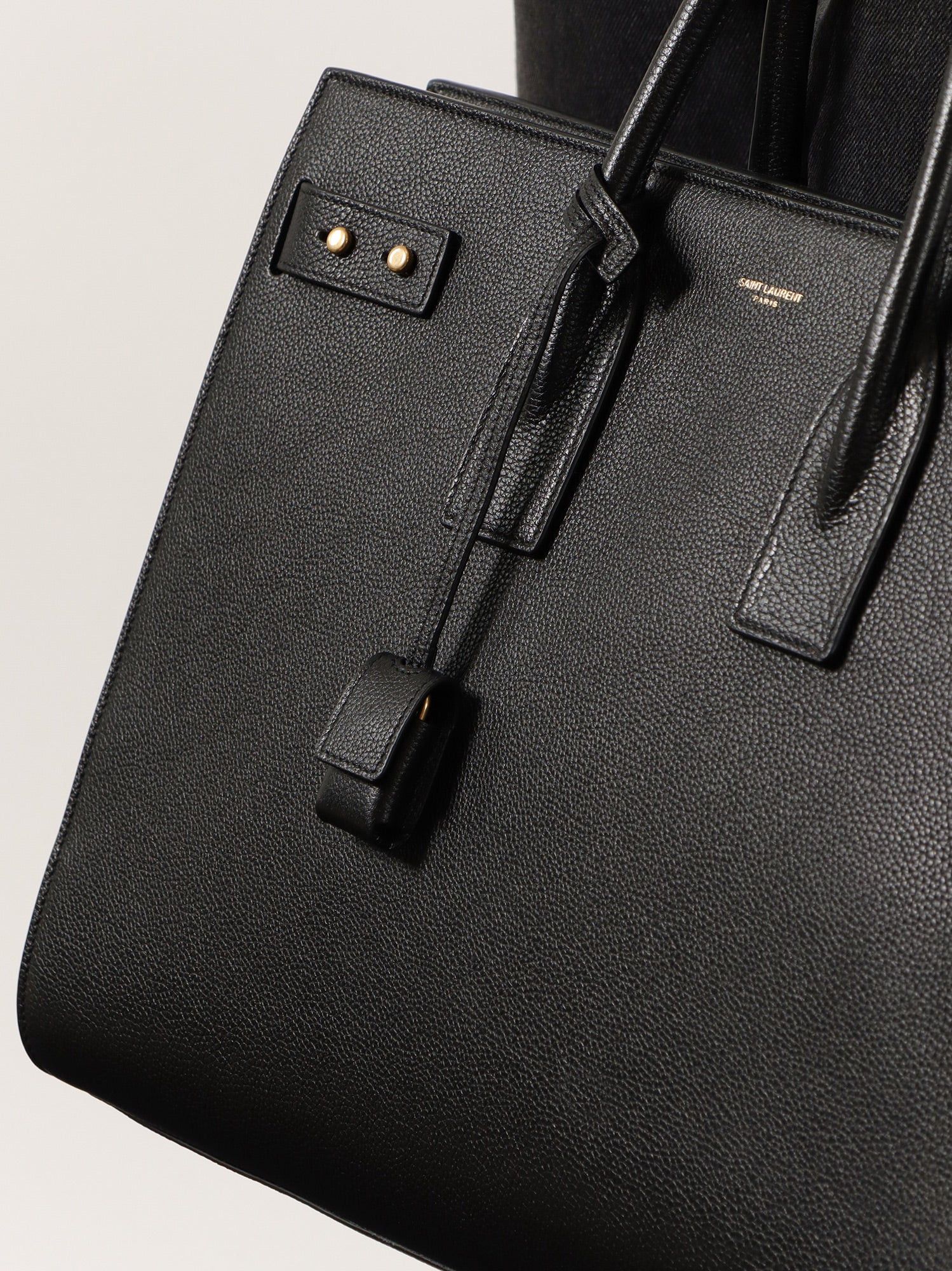 Saint Laurent Paris Sac De Jour Large Leather Shoulder Bag Size ONE SIZE - 2 Thumbnail