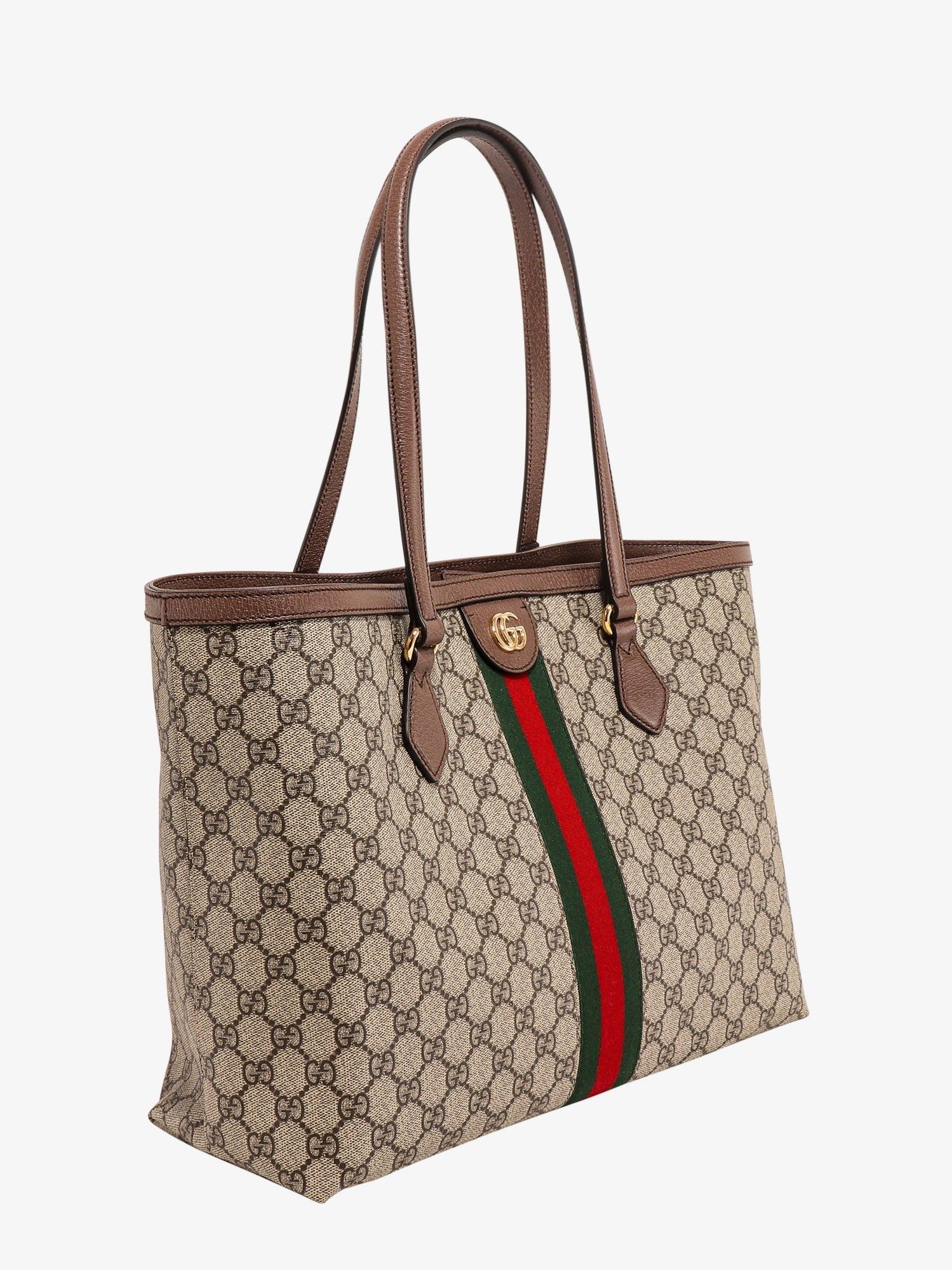 Gucci Coated Canvas Ophidia Shopping Bag With Supreme Gg Fabric Size ONE SIZE - 3 Thumbnail