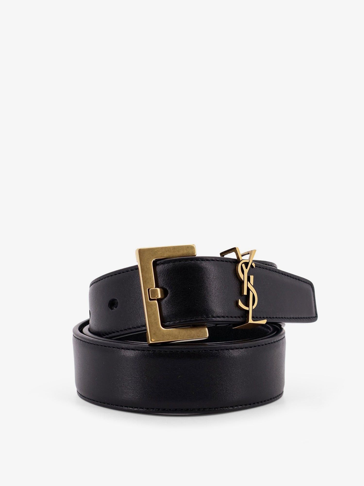 Saint Laurent Paris Leather Belt Size ONE SIZE - 4 Thumbnail
