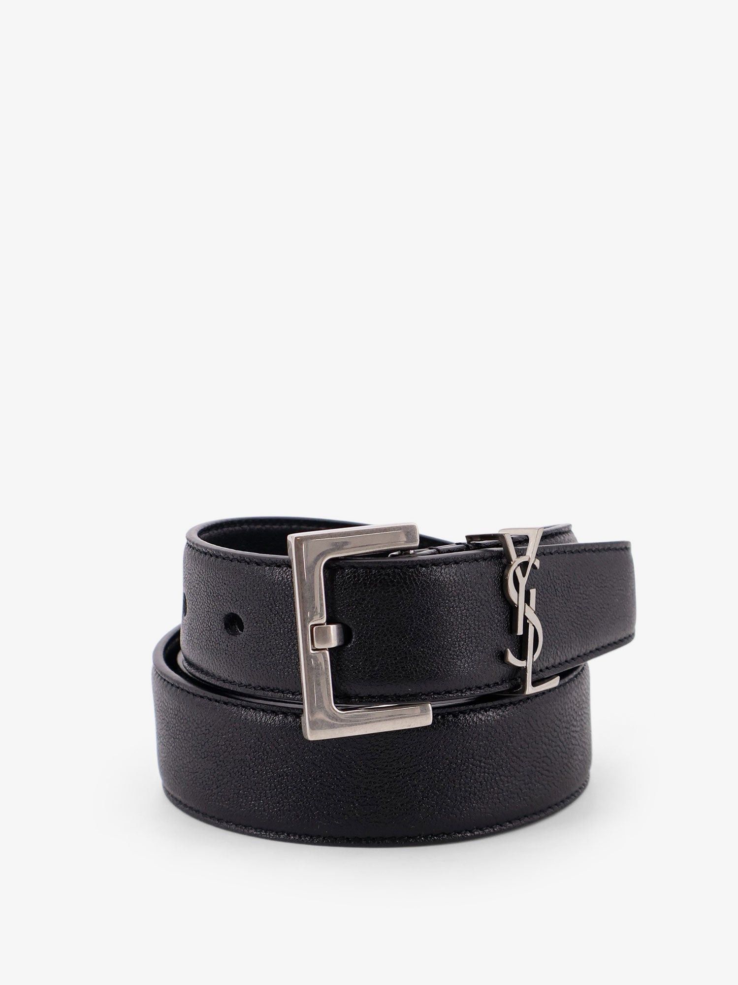 Saint Laurent Paris Leather Belt Size ONE SIZE - 2 Thumbnail