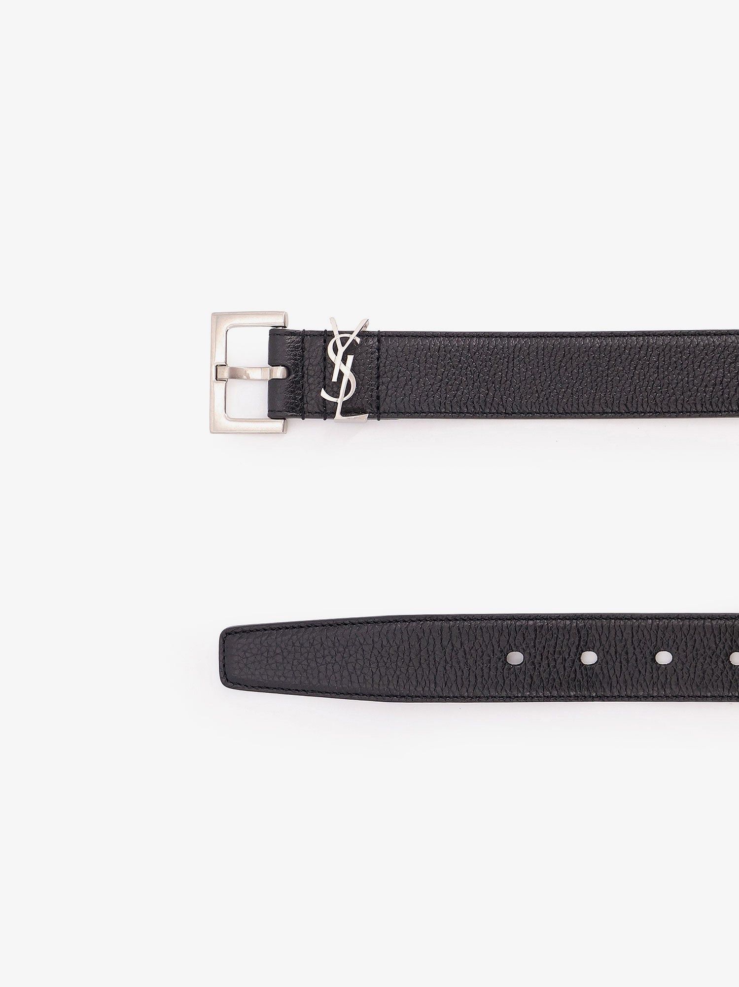 Saint Laurent Paris Leather Belt Size ONE SIZE - 3 Thumbnail
