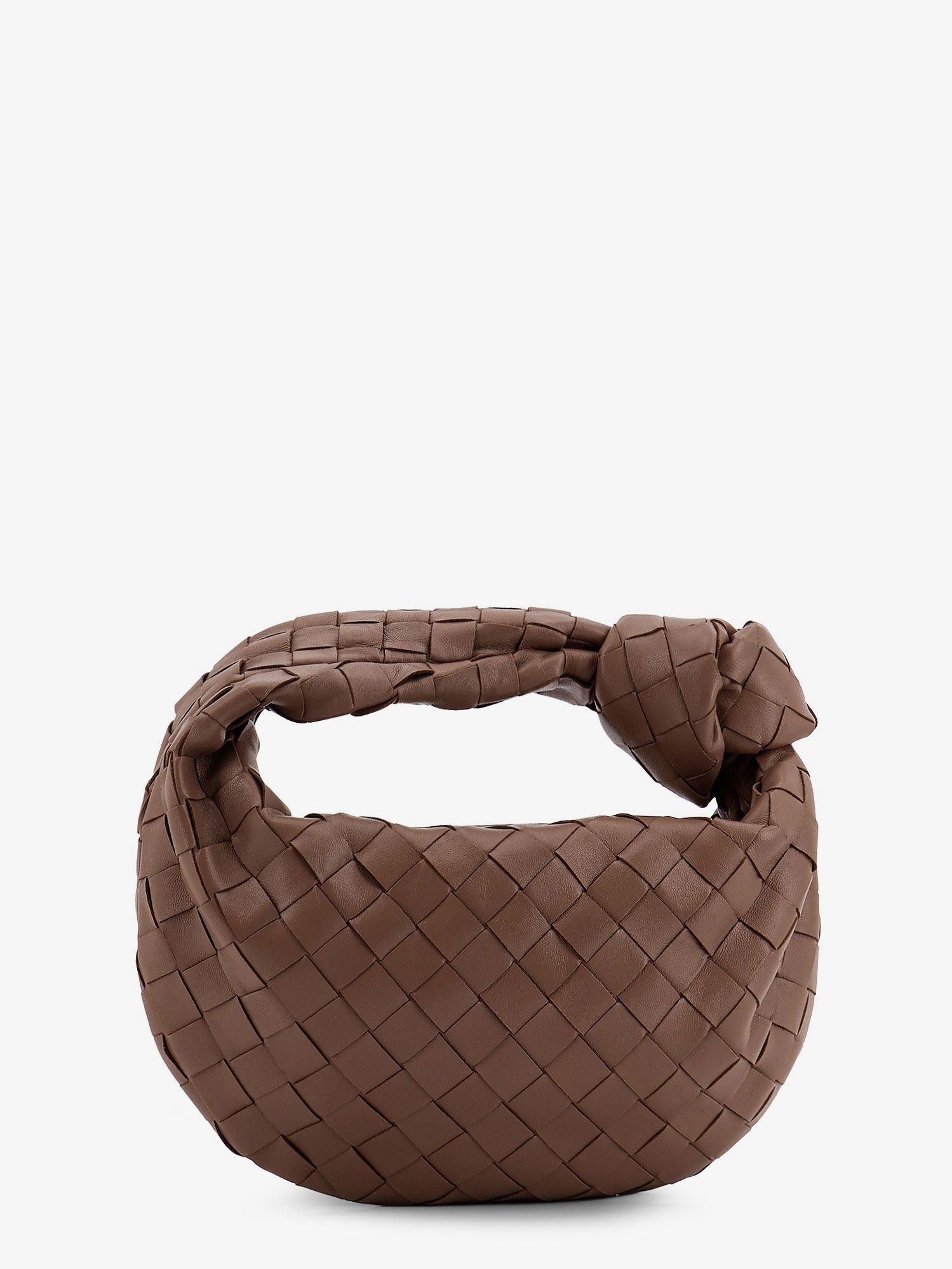 Bottega Veneta Mini Jodie Leather Handbag With Intrecciato Pattern Size ONE SIZE - 3 Thumbnail