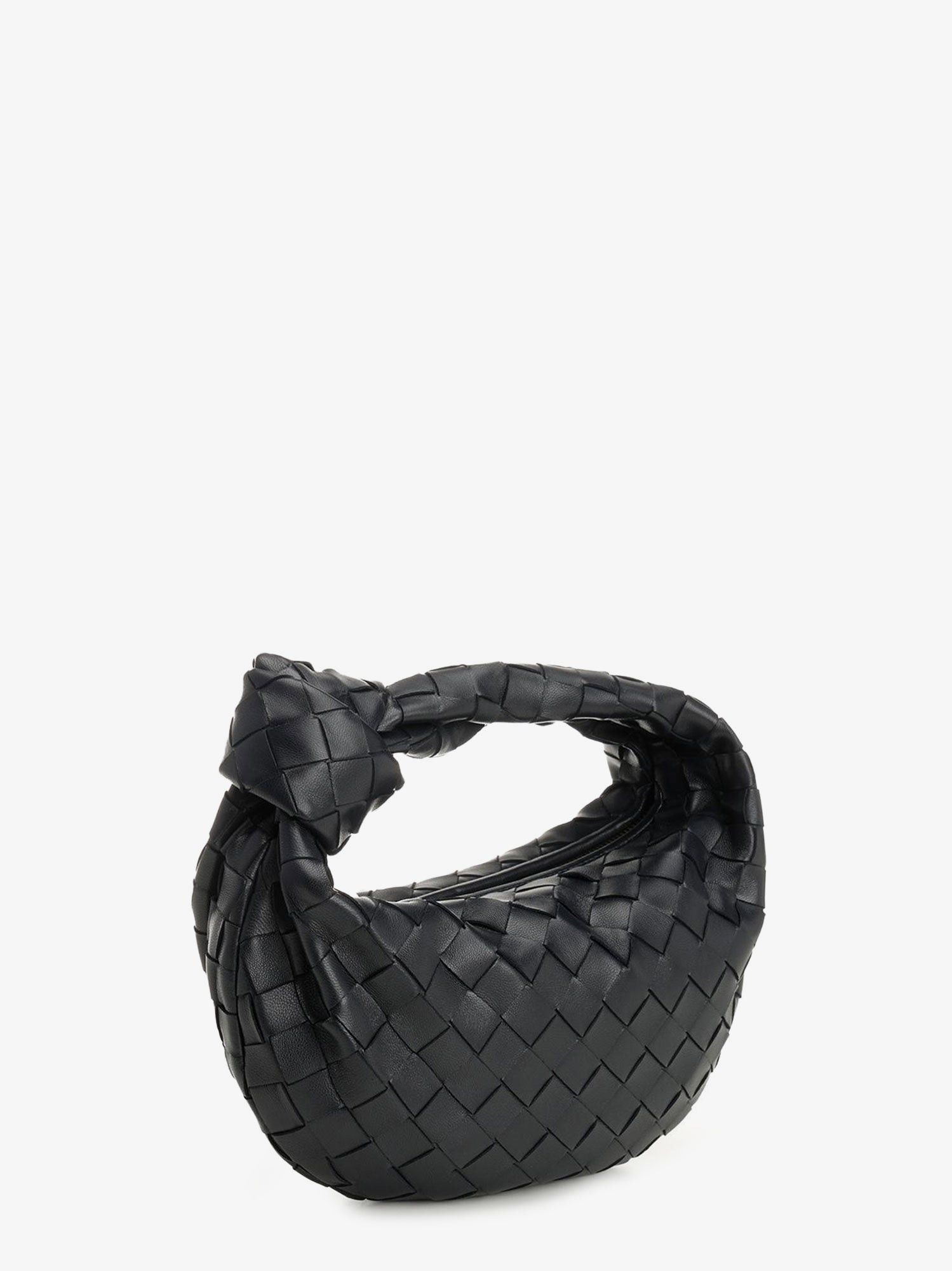 Bottega Veneta Mini Jodie Leather Handbag With Intrecciato Motif Size ONE SIZE - 3 Thumbnail