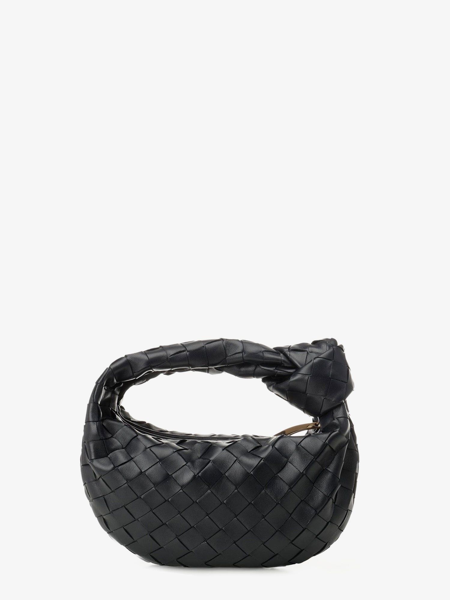 Bottega Veneta Mini Jodie Leather Handbag With Intrecciato Motif Size ONE SIZE - 2 Thumbnail