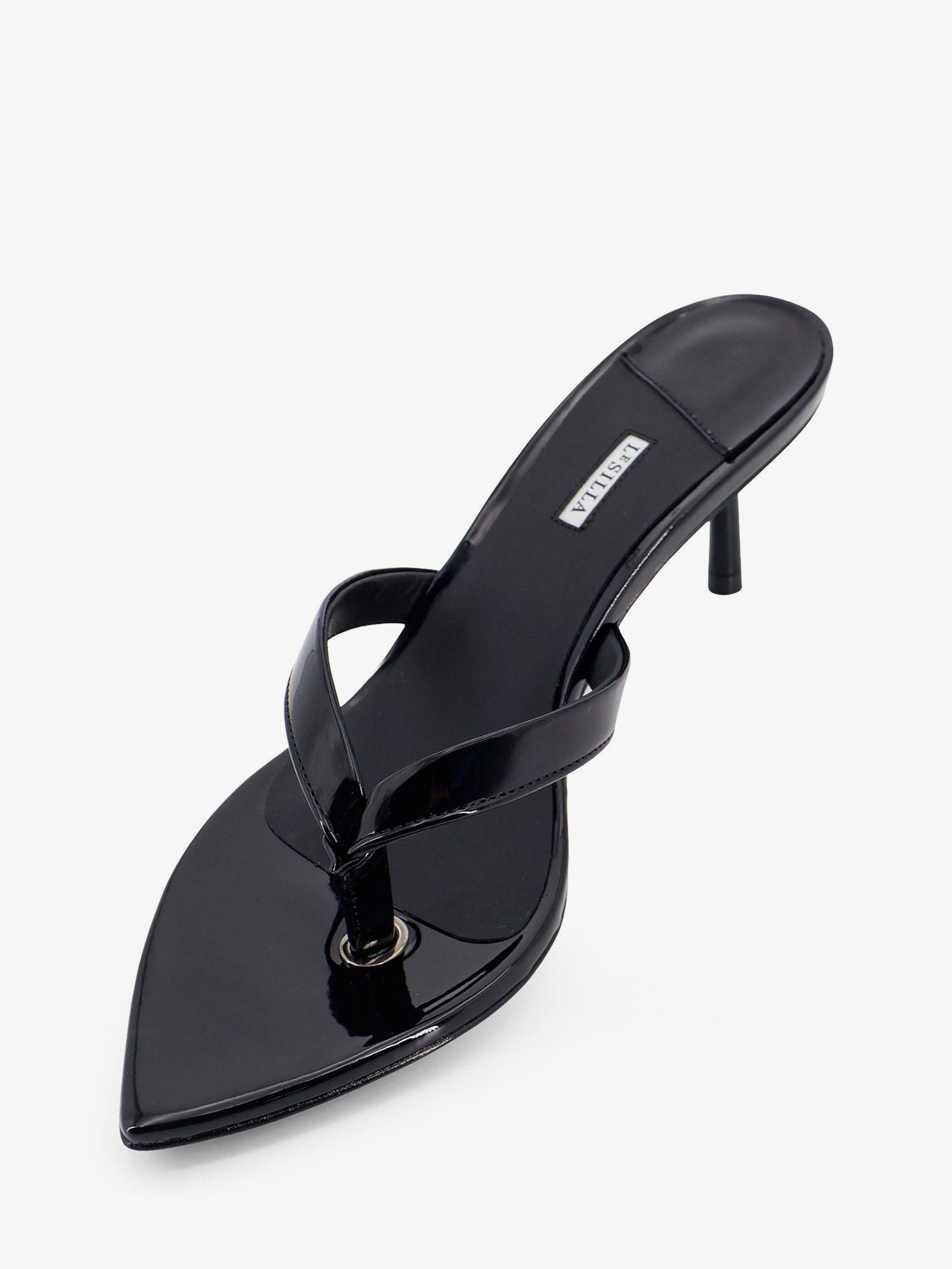 Le Silla Gisele Patent Leather Sandals Size US 9 / IT 39 - 4 Thumbnail