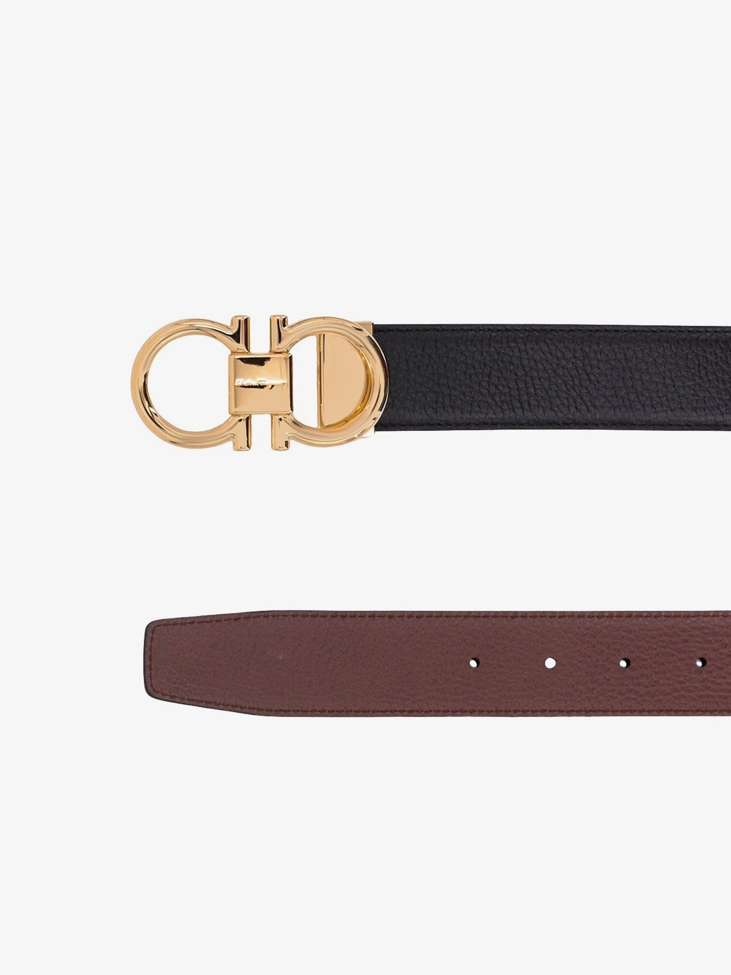Salvatore Ferragamo Reversible Leather Belt Size ONE SIZE - 2 Thumbnail