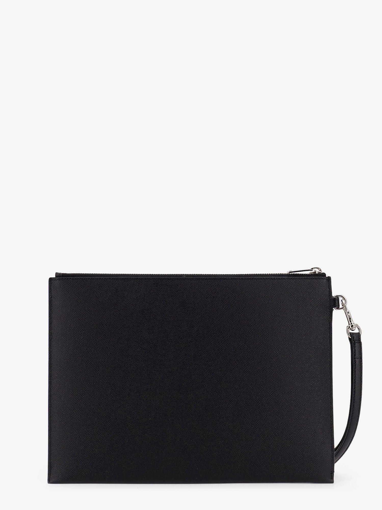 Saint Laurent Paris Leather Clutch Size ONE SIZE - 2 Thumbnail