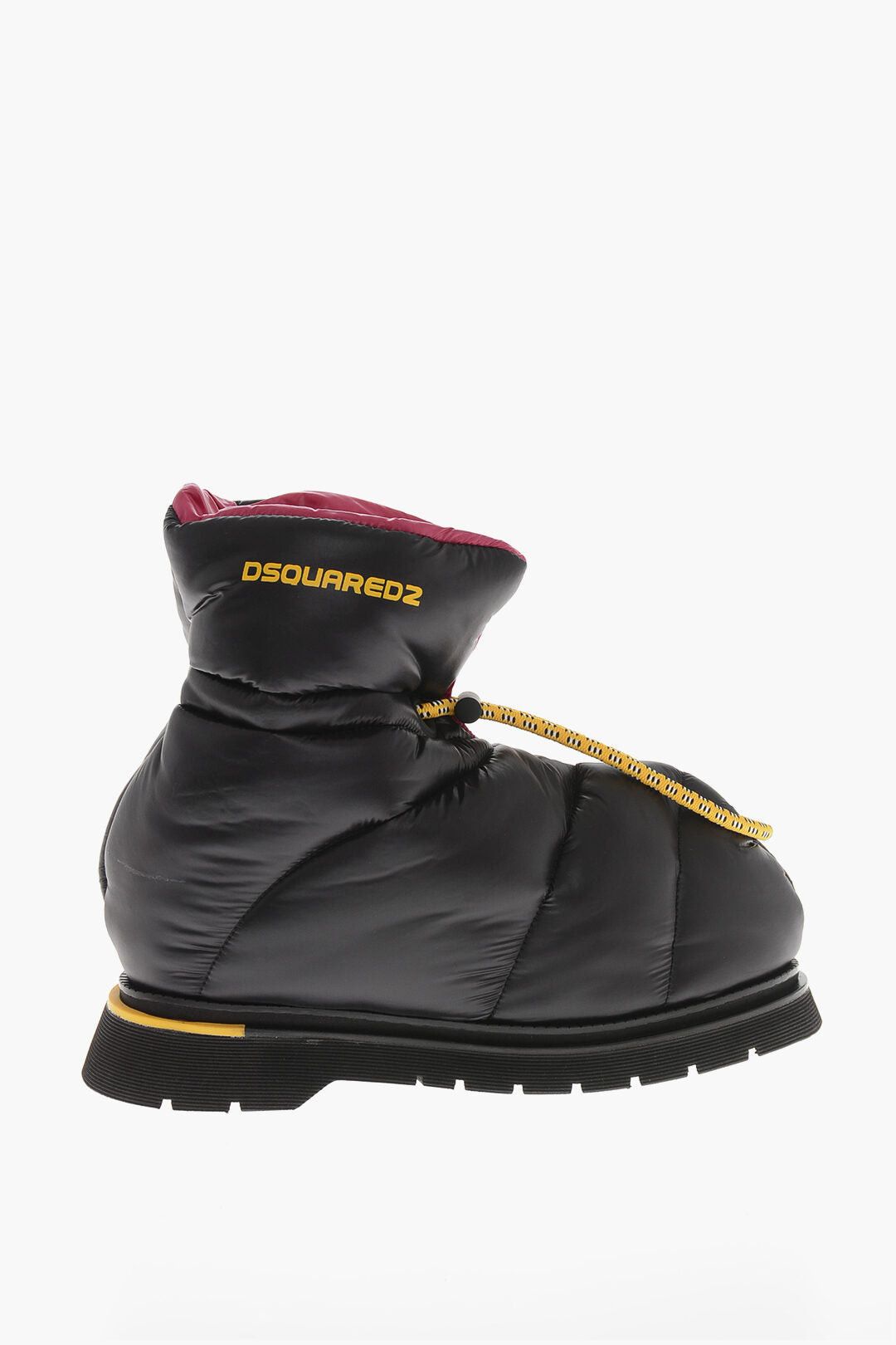 Dsquared2 Nylon Padded Ankle Boots PUFFY With Front Drawstring Closure Size US 12 / EU 45 - 3 Thumbnail