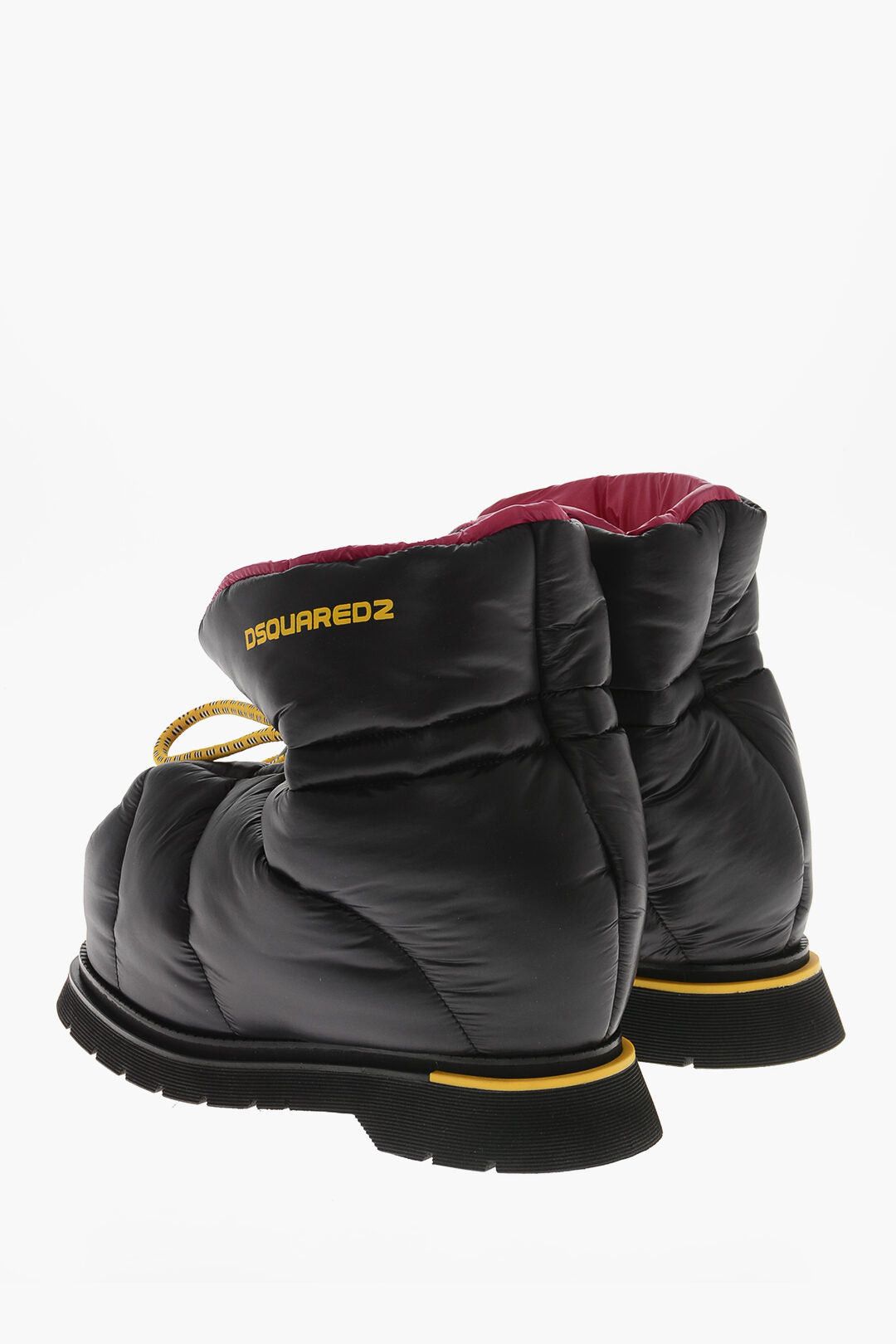 Dsquared2 Nylon Padded Ankle Boots PUFFY With Front Drawstring Closure Size US 12 / EU 45 - 2 Thumbnail
