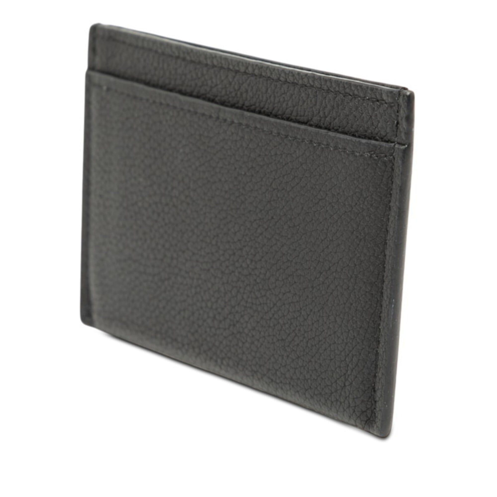 Louis Vuitton Louis Vuitton Portecarte Lockme Business Card Holder/Card Case M68556 Noir Black Leather Women's LOUIS VUITTON Size ONE SIZE - 2 Thumbnail