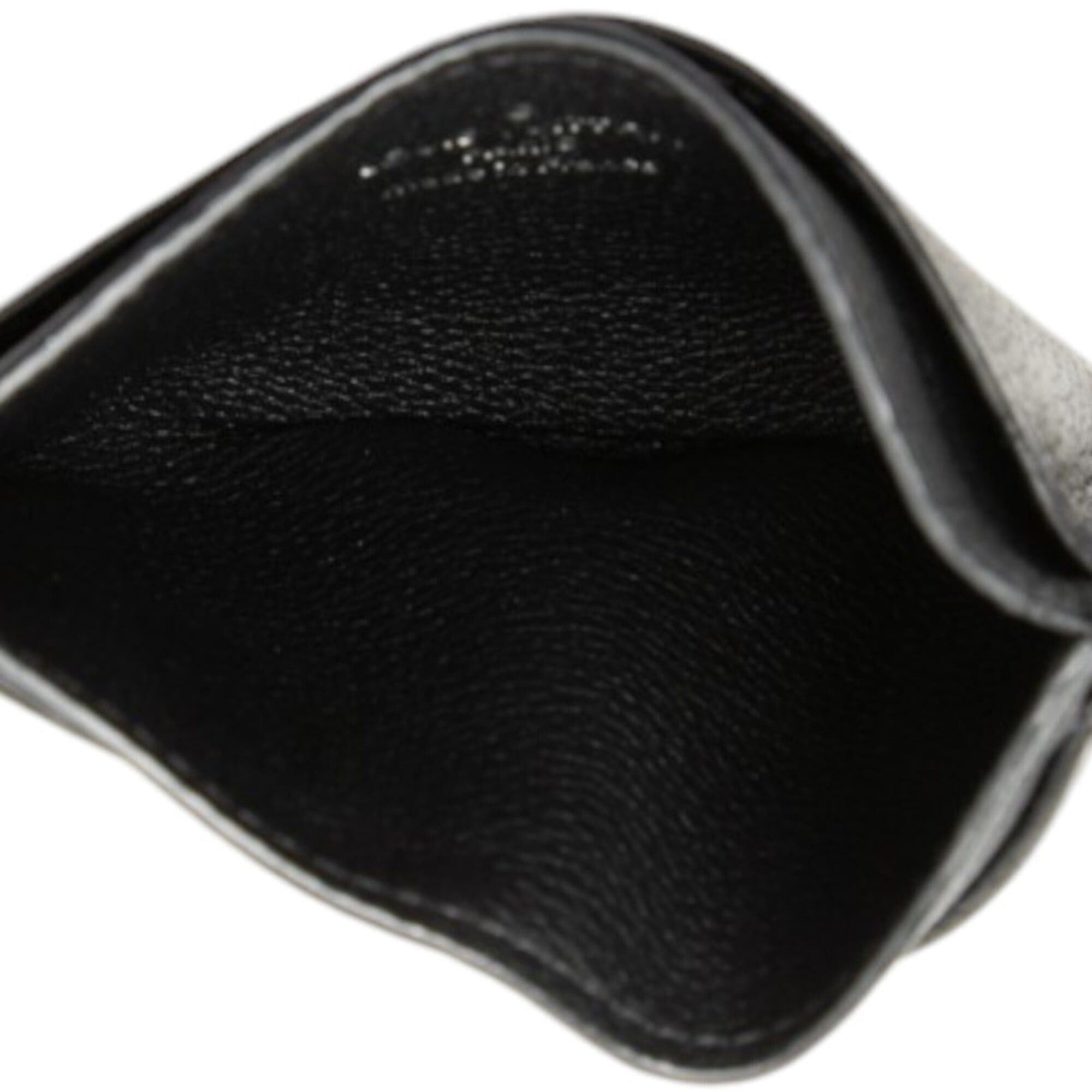 Louis Vuitton Louis Vuitton Portecarte Lockme Business Card Holder/Card Case M68556 Noir Black Leather Women's LOUIS VUITTON Size ONE SIZE - 4 Thumbnail