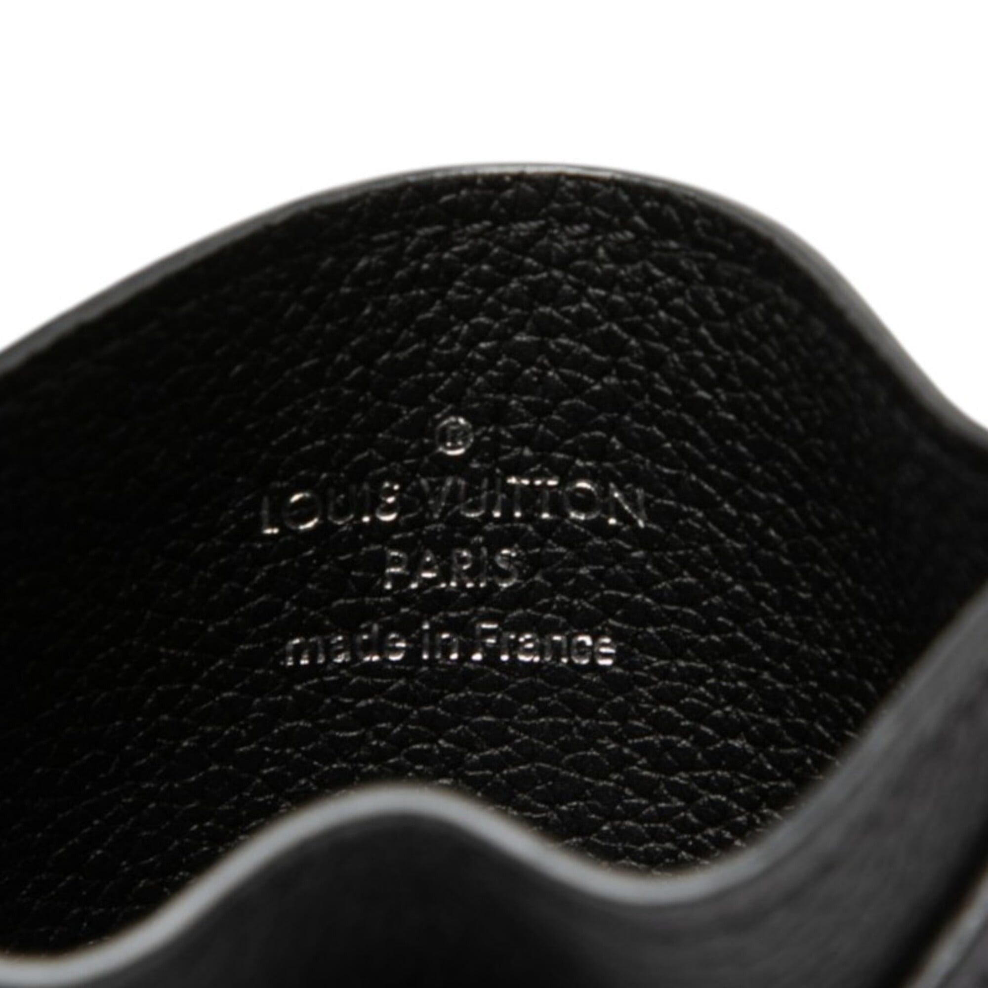 Louis Vuitton Louis Vuitton Portecarte Lockme Business Card Holder/Card Case M68556 Noir Black Leather Women's LOUIS VUITTON Size ONE SIZE - 6 Thumbnail