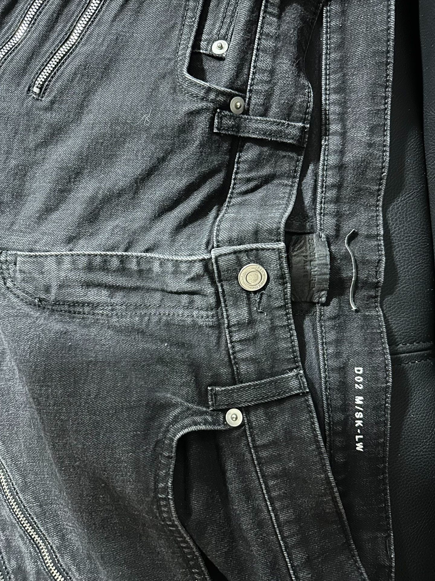 Saint Laurent Paris Saint Laurent 15FW D02 Five-Zip Jeans Size US 34 / EU 50 - 3 Thumbnail