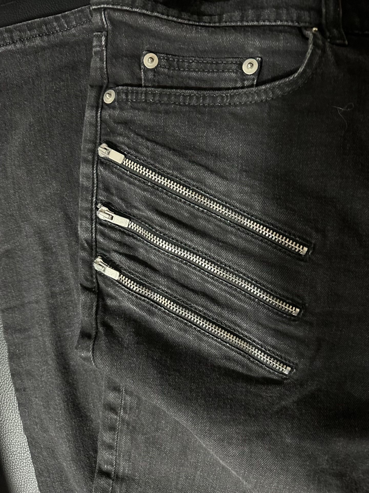 Saint Laurent Paris Saint Laurent 15FW D02 Five-Zip Jeans Size US 34 / EU 50 - 4 Thumbnail