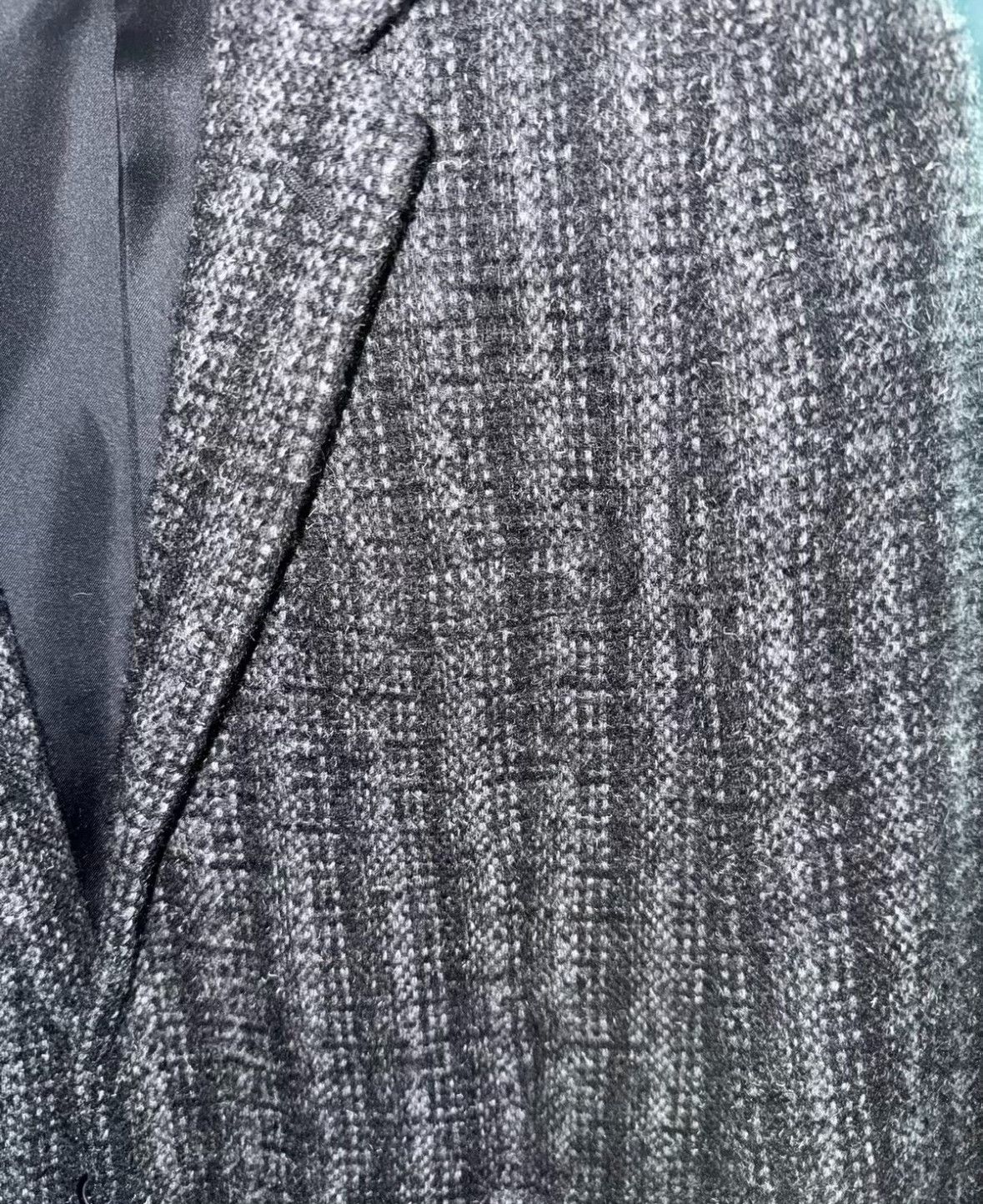 Saint Laurent Paris Saint Laurent 15FW Gray Pinstripe Wool Blazer Size US M / EU 48-50 / 2 - 4 Thumbnail