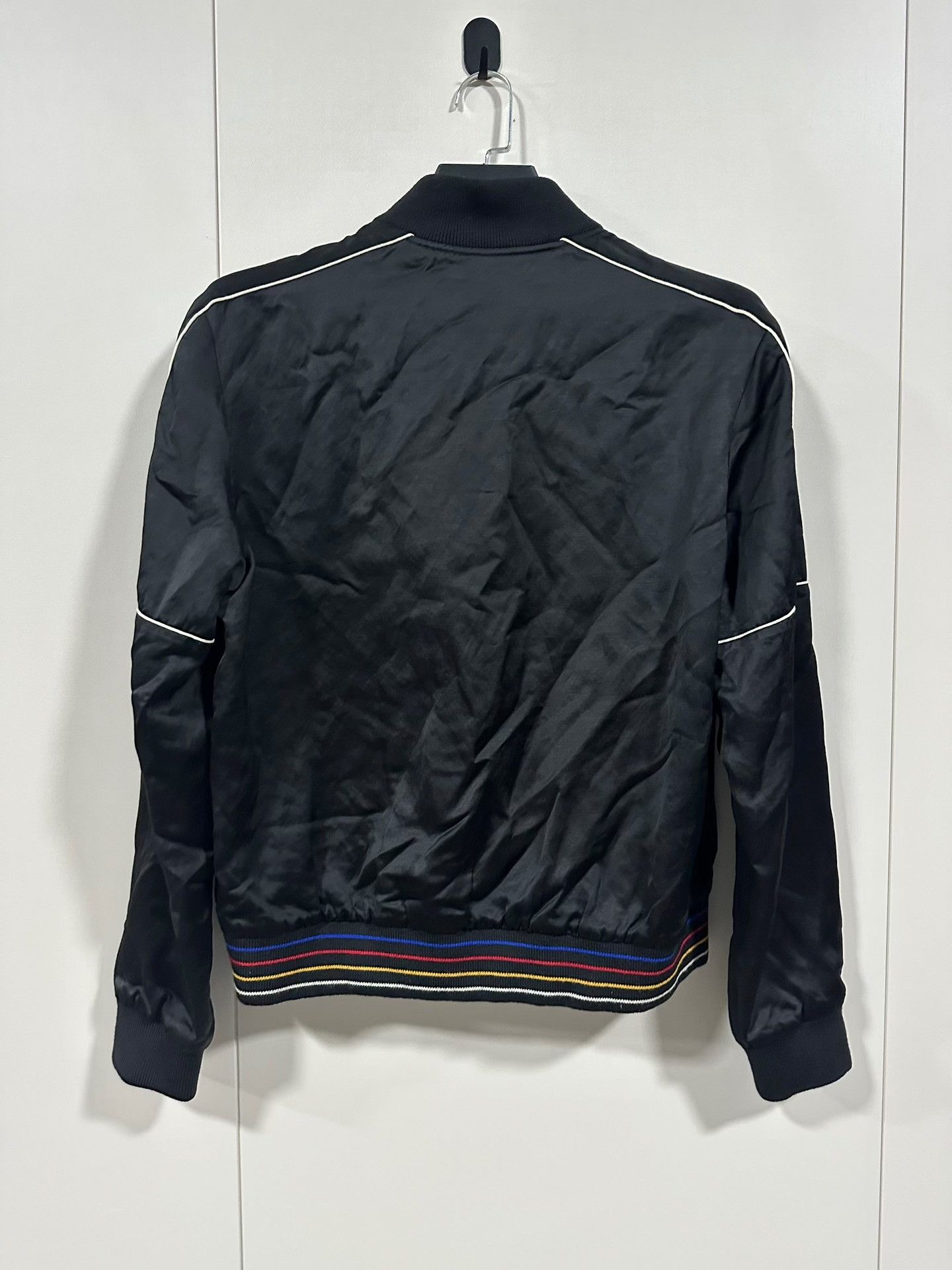 Saint Laurent Paris Saint Laurent YSL 21FW Satin Flight Jacket Size US M / EU 48-50 / 2 - 2 Thumbnail