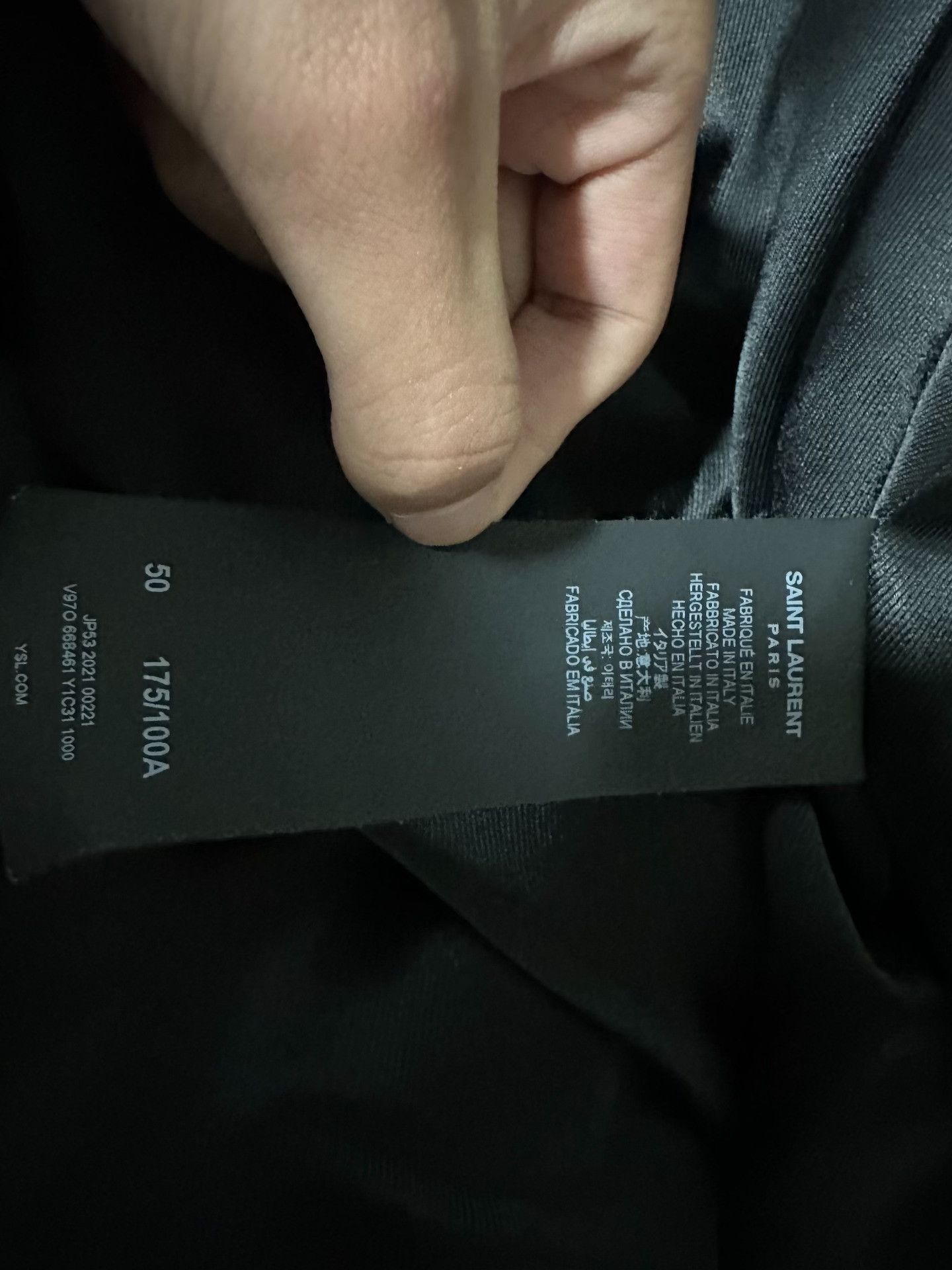 Saint Laurent Paris Saint Laurent YSL 21FW Satin Flight Jacket Size US M / EU 48-50 / 2 - 4 Thumbnail
