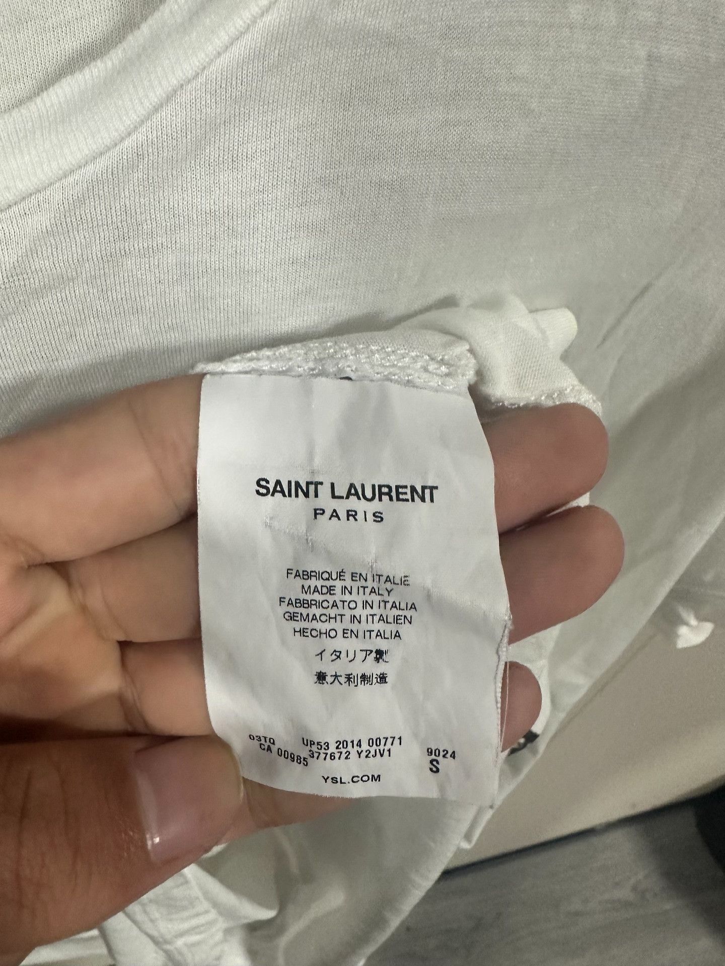 Hedi Slimane Saint Laurent 14SS Bruce Conner T-shirt Size US S / EU 44-46 / 1 - 4 Thumbnail