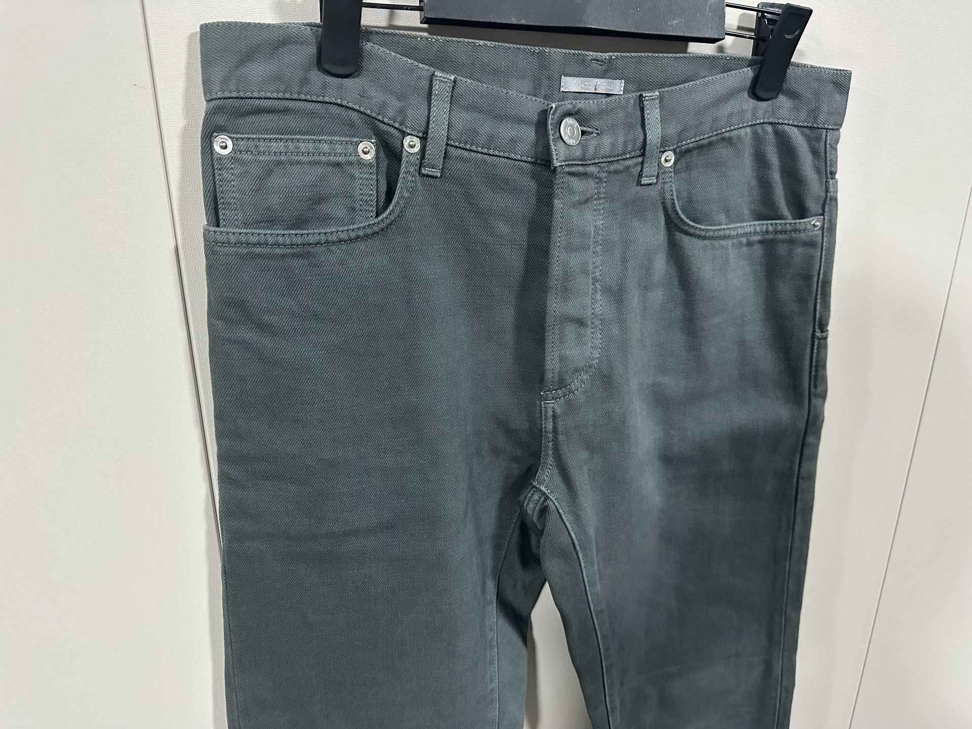 Dior Dior Homme 24FW Gray Cotton Pants Size US 29 - 7 Thumbnail