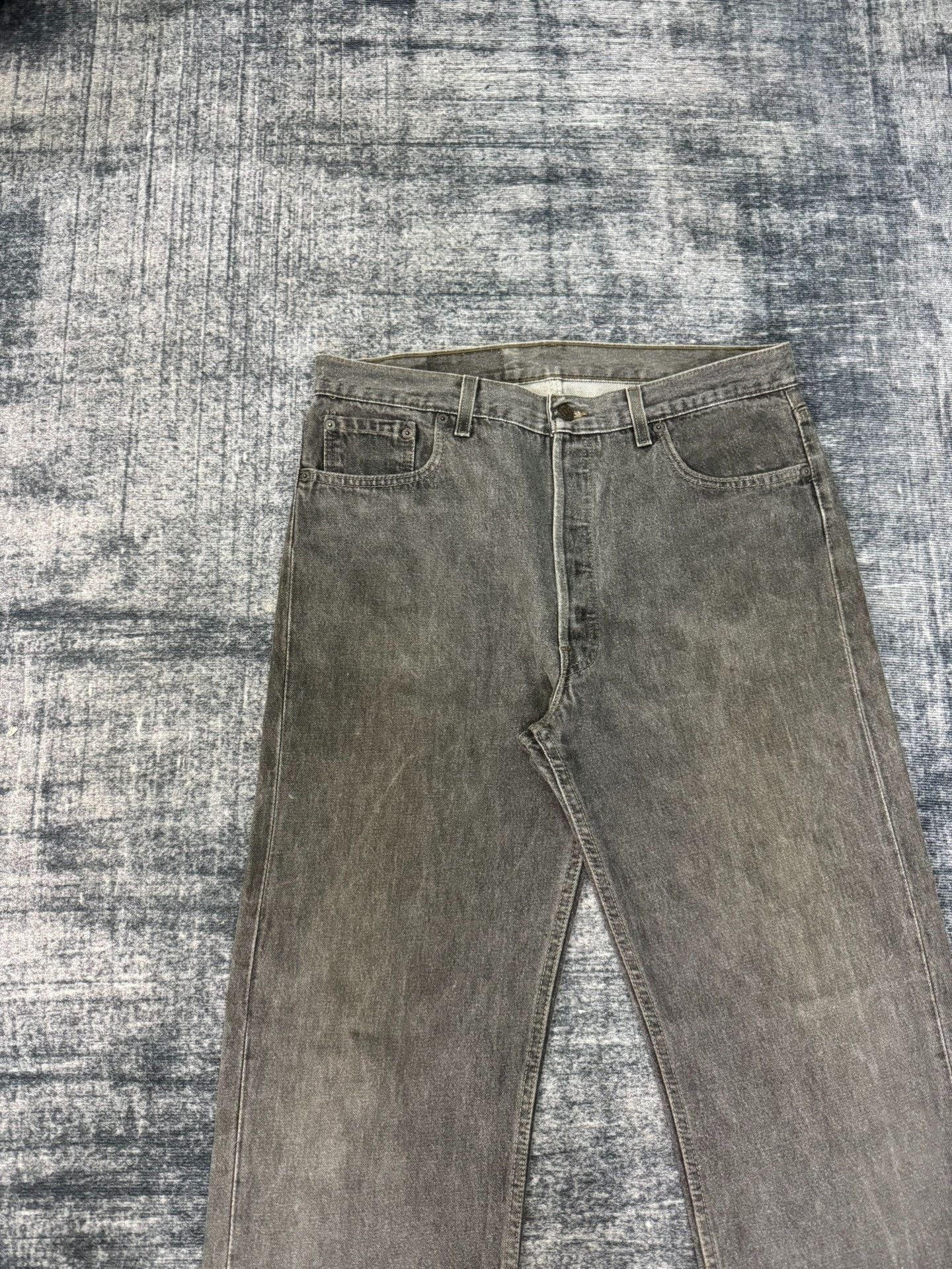 Vintage Vintage Levi's 501 90s USA Jeans Size US 35 - 3 Thumbnail
