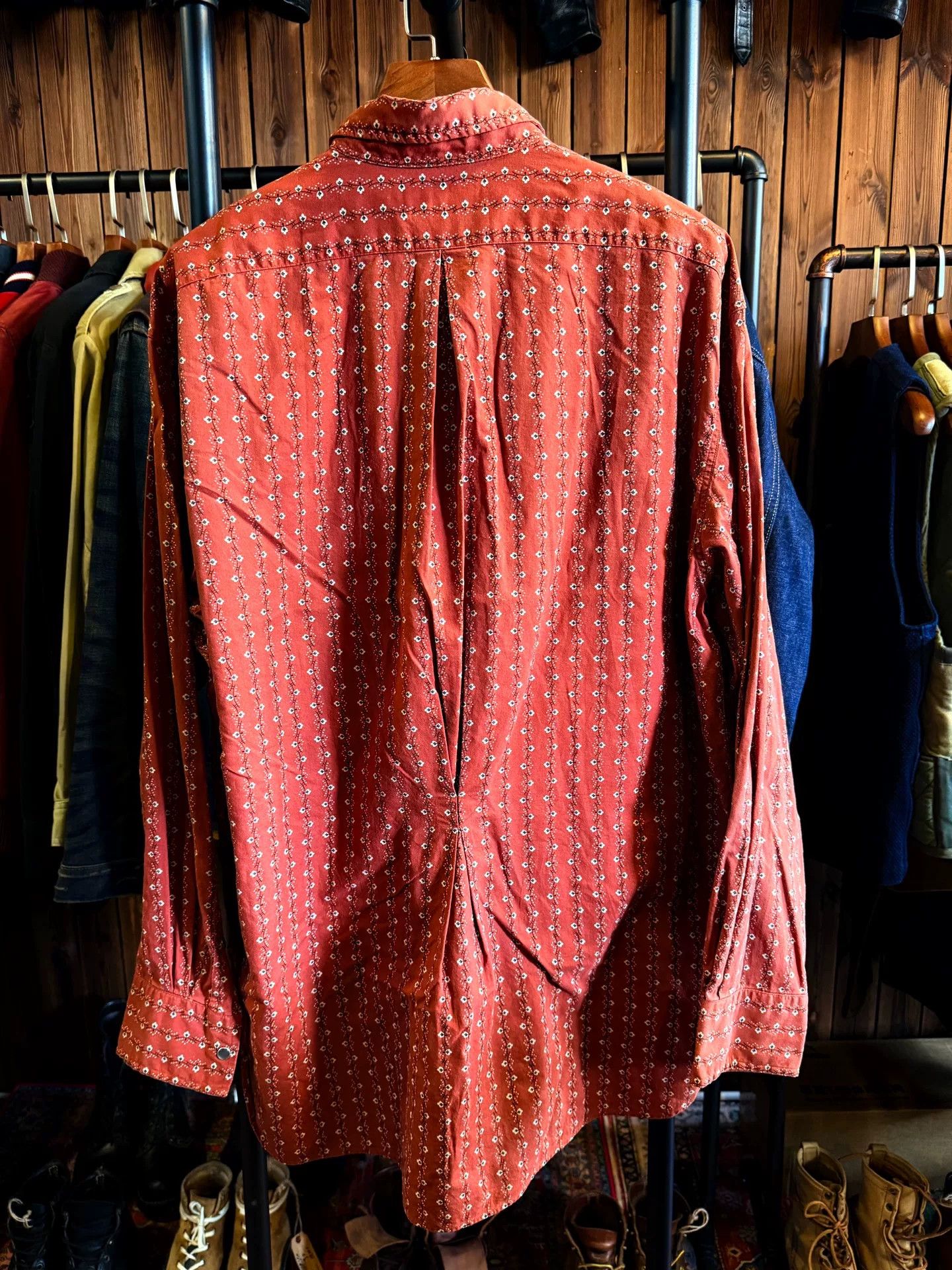 RRL Ralph Lauren RRL Red Floral Western Shirt Size US L / EU 52-54 / 3 - 2 Thumbnail
