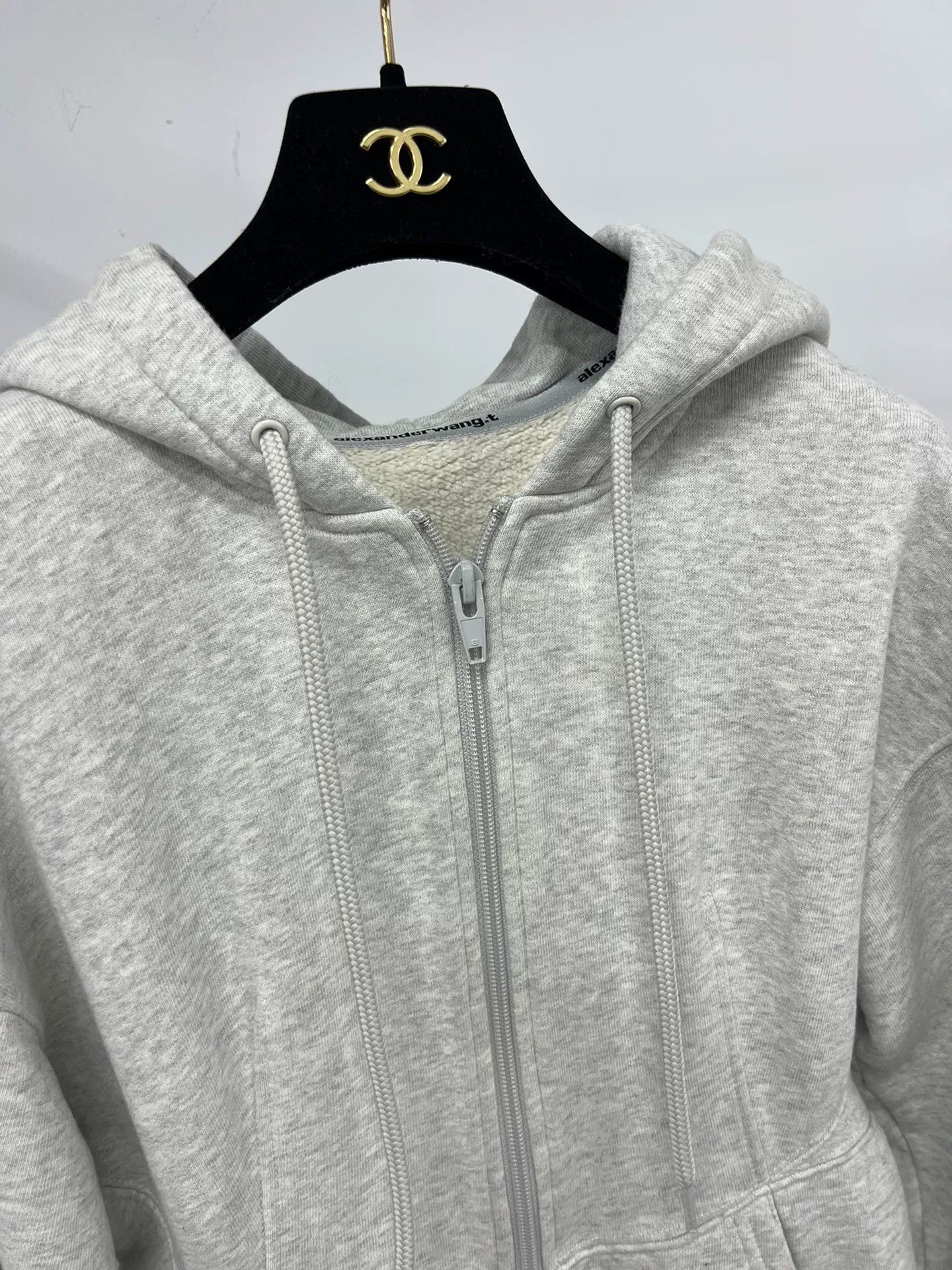 Alexander Wang Alexander Wang Gray Fleece Sweatshirt Size S / US 4 / IT 40 - 3 Thumbnail