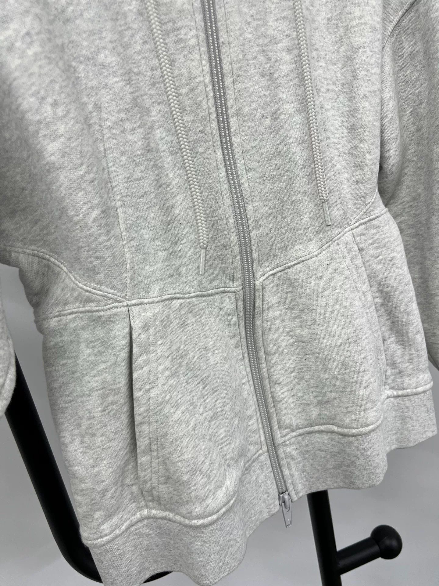 Alexander Wang Alexander Wang Gray Fleece Sweatshirt Size S / US 4 / IT 40 - 4 Thumbnail