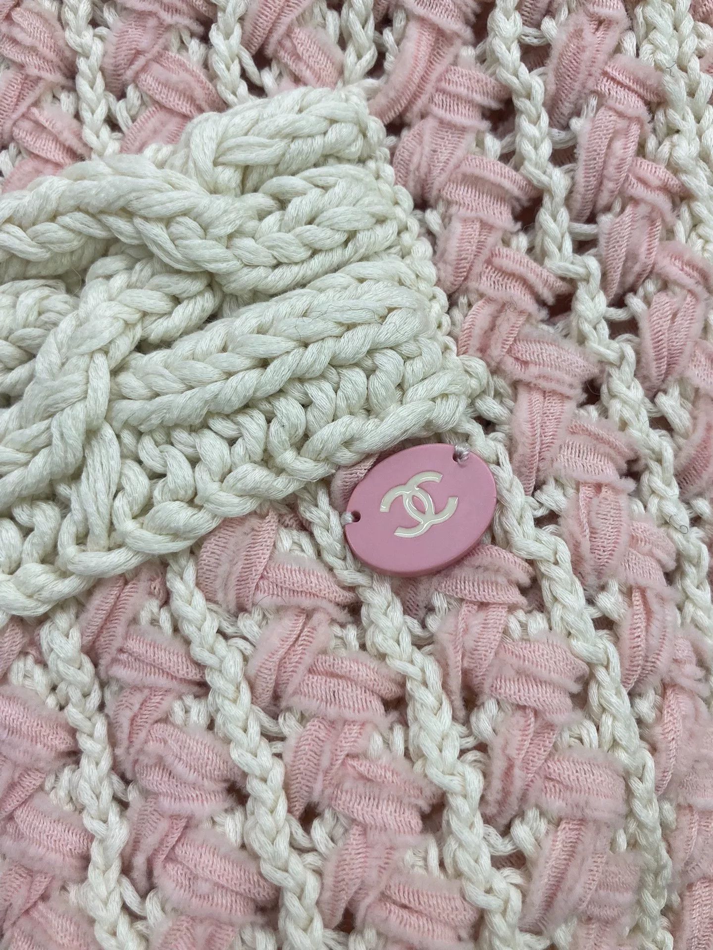 Chanel Chanel Pink Knit Mid-Sleeve Cardigan Size XS / US 0-2 / IT 36-38 - 5 Thumbnail