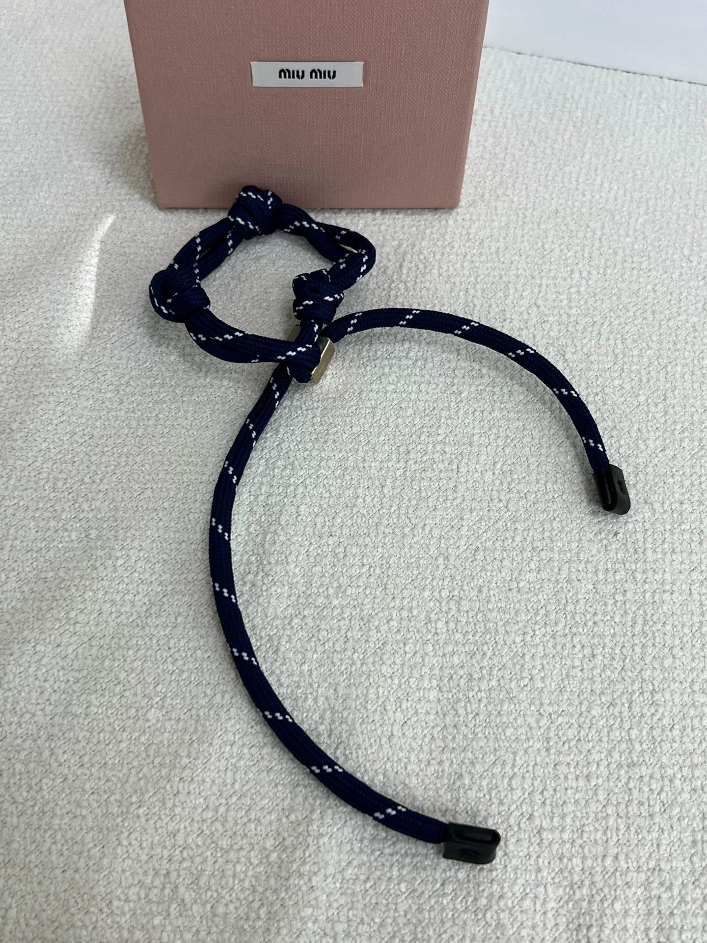 Miu Miu MiuMiu Blue Bracelet Size ONE SIZE - 2 Thumbnail