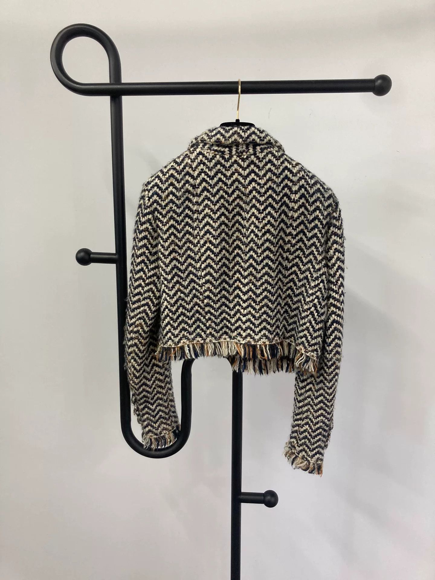 Chanel Chanel Snow Series Fringe Short Coat Size S / US 4 / IT 40 - 3 Thumbnail
