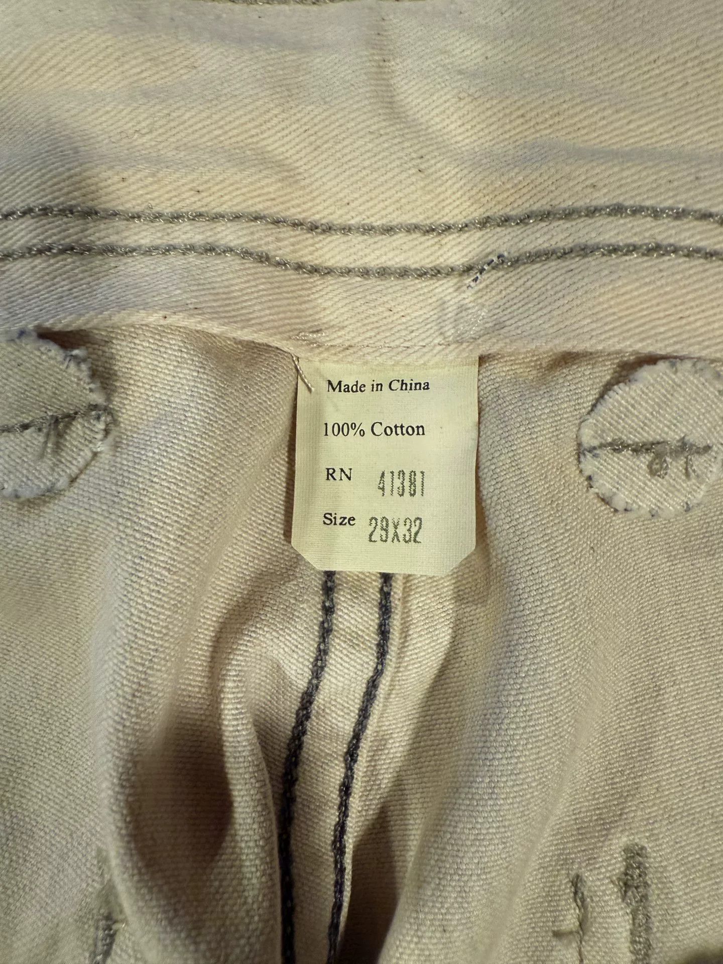 RRL Ralph Lauren RRL Striped Cargo Pants 29×32 Size US 29 - 4 Thumbnail