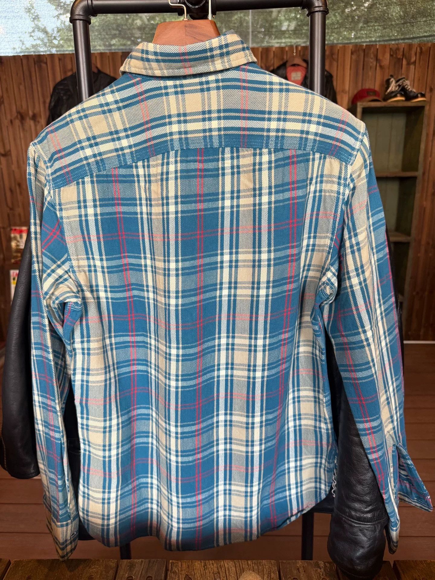 Other PDL Blue White Plaid Shirt Size XS / US 0-2 / IT 36-38 - 2 Thumbnail