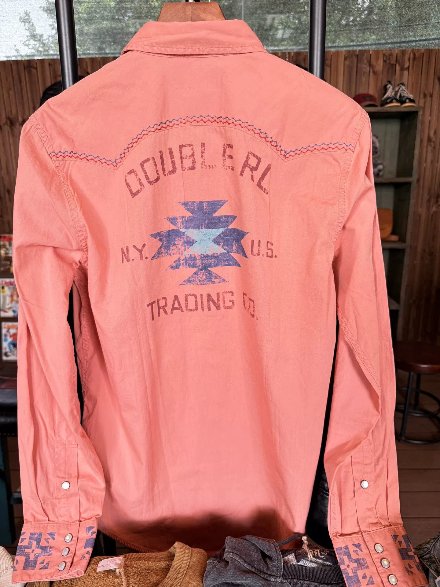 RRL Ralph Lauren RRL Double RL Western Shirt Size US M / EU 48-50 / 2 - 2 Thumbnail
