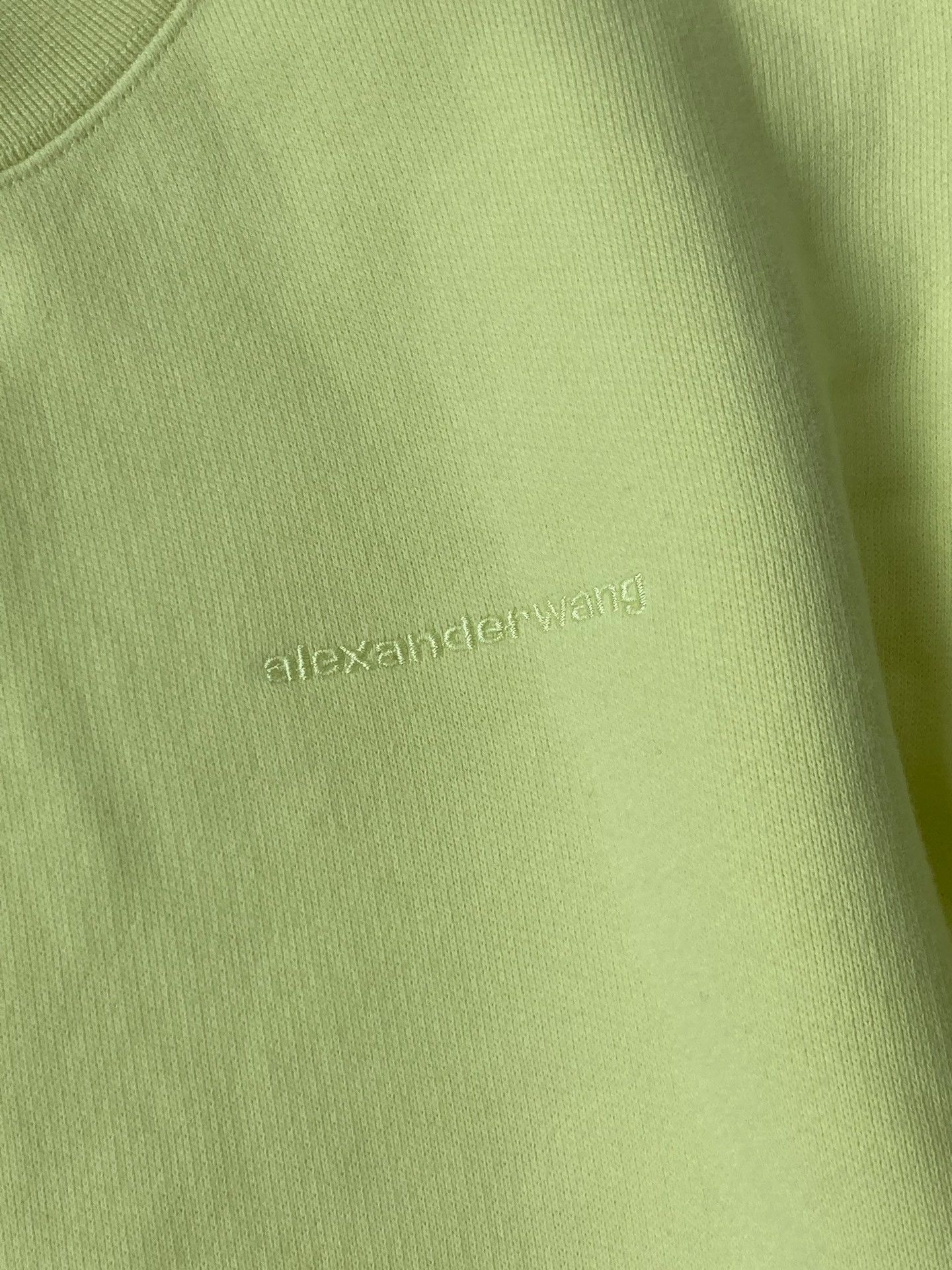 Alexander Wang Alexander Wang Neon Green Sweatshirt Size XS / US 0-2 / IT 36-38 - 2 Thumbnail