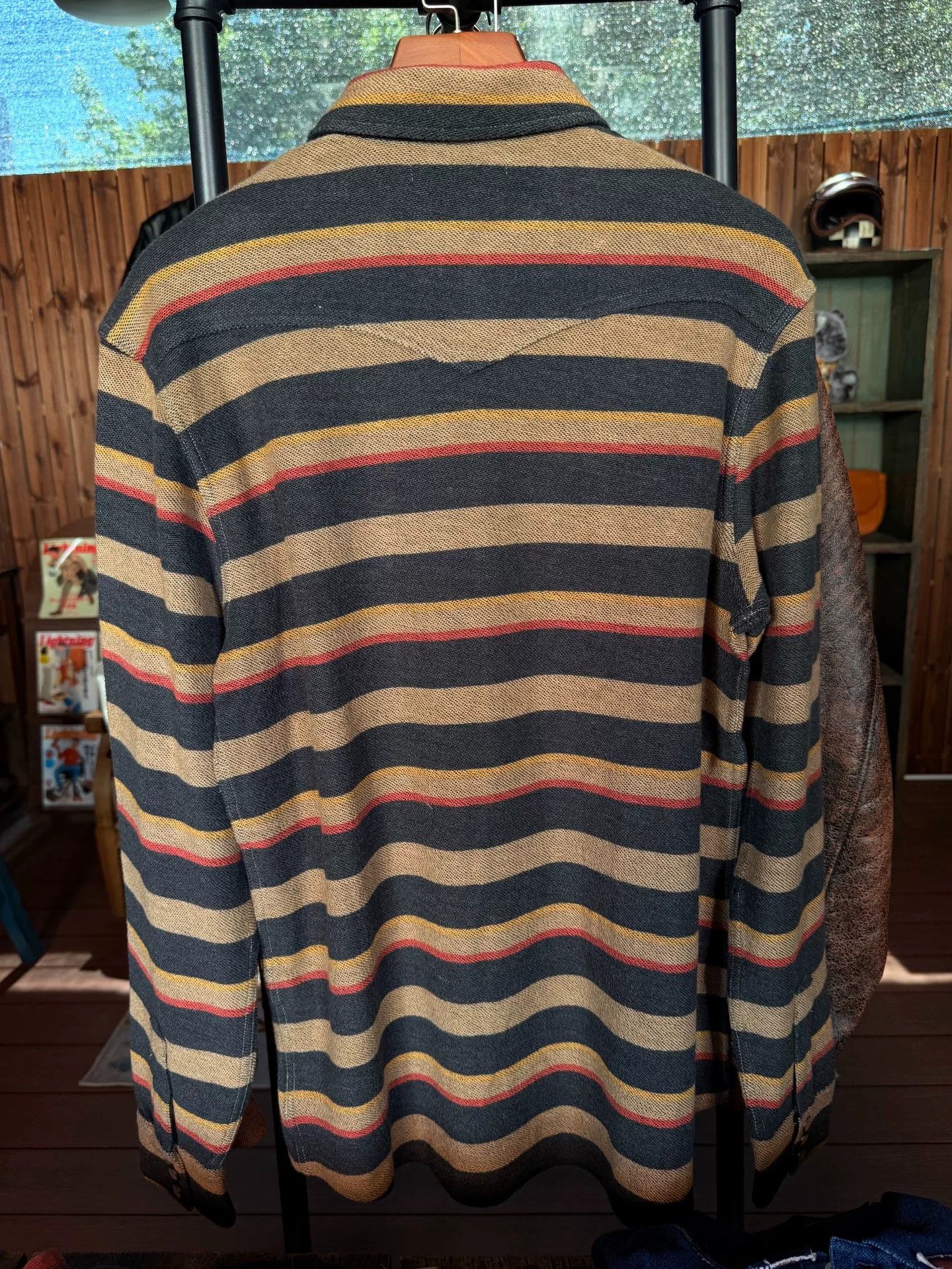RRL Ralph Lauren RRL Striped Western Shirt Size US M / EU 48-50 / 2 - 2 Thumbnail