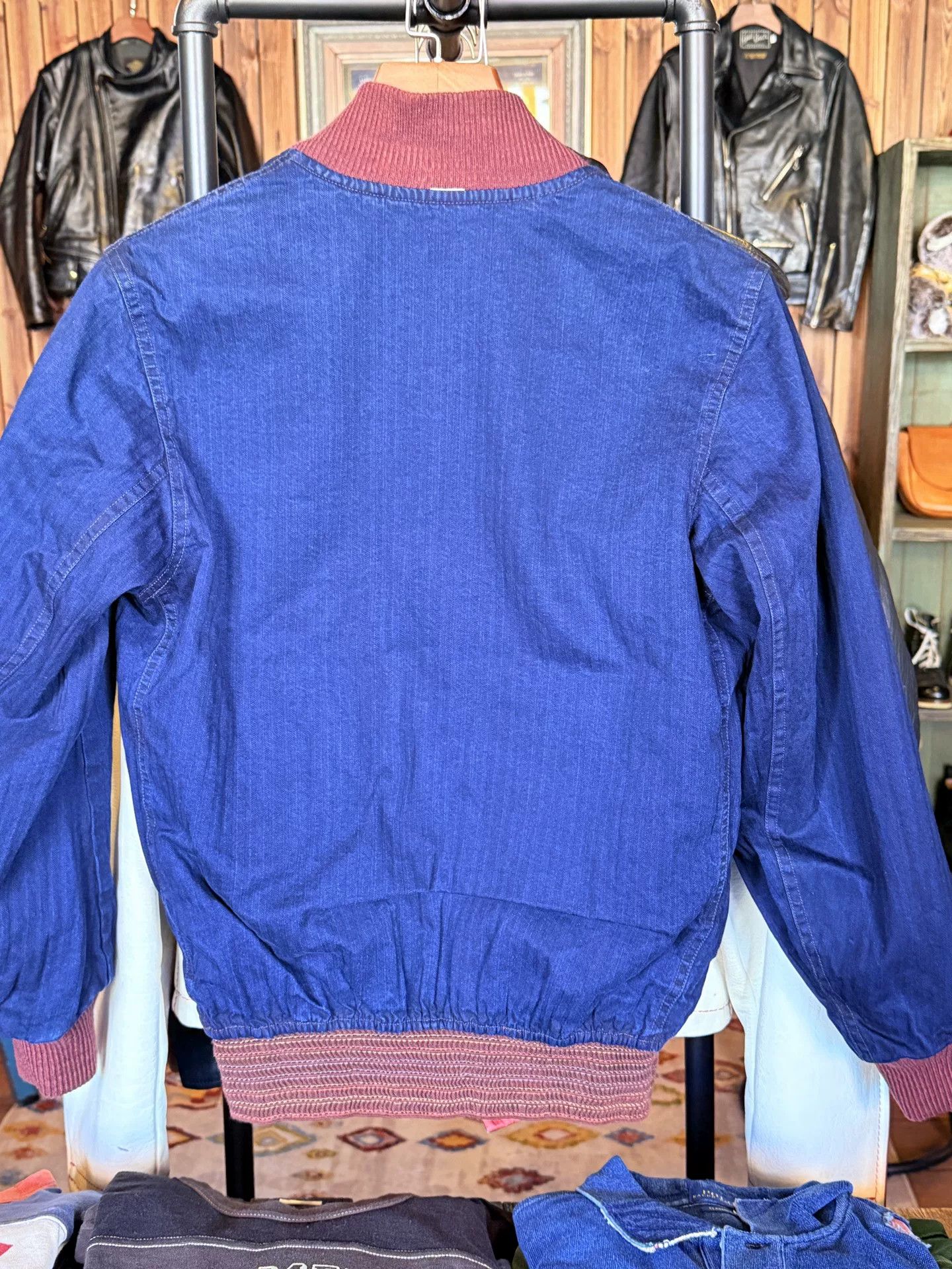 RRL Ralph Lauren RRL Double RL Hammer Embroidered Baseball Jacket Size US XS / EU 42 / 0 - 4 Thumbnail