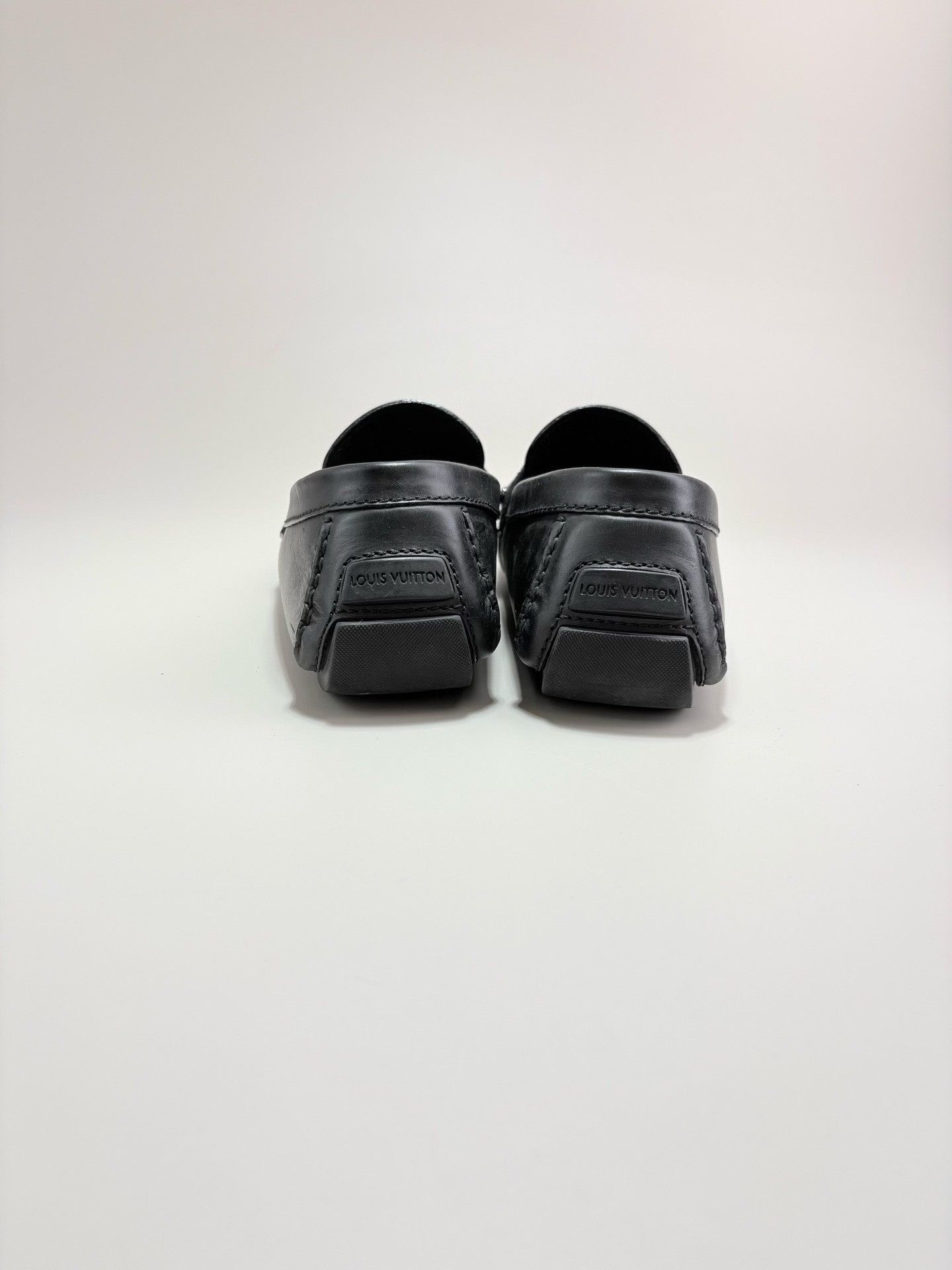 Louis Vuitton Louis Vuitton Black Leather Shoes Size US 9 / EU 42 - 3 Thumbnail