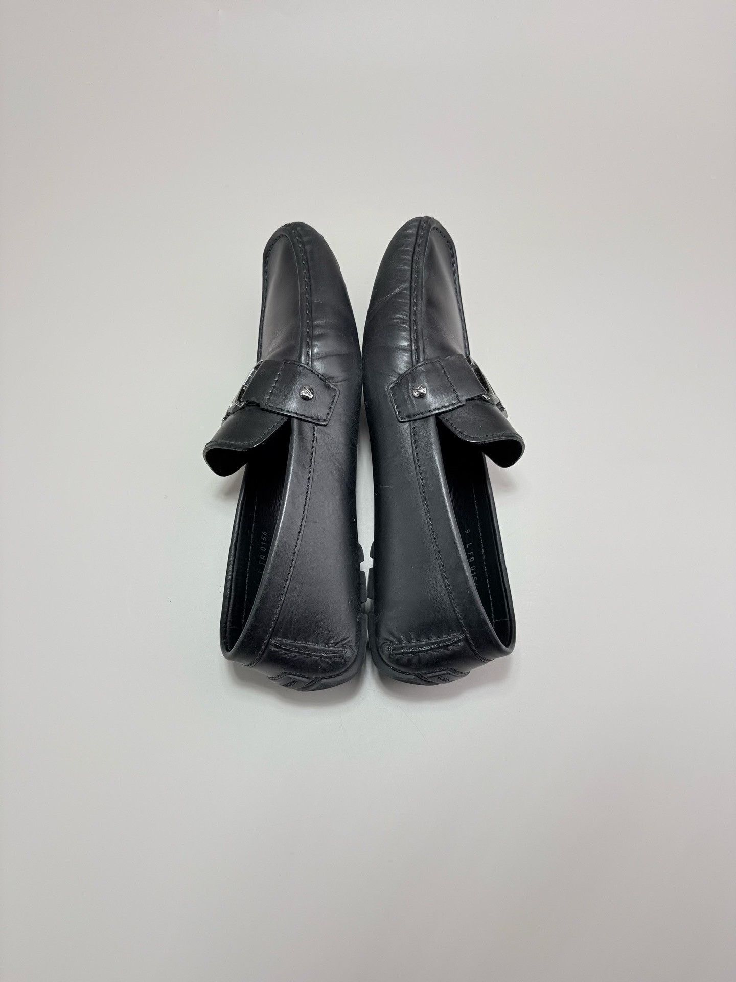 Louis Vuitton Louis Vuitton Black Leather Shoes Size US 9 / EU 42 - 4 Thumbnail