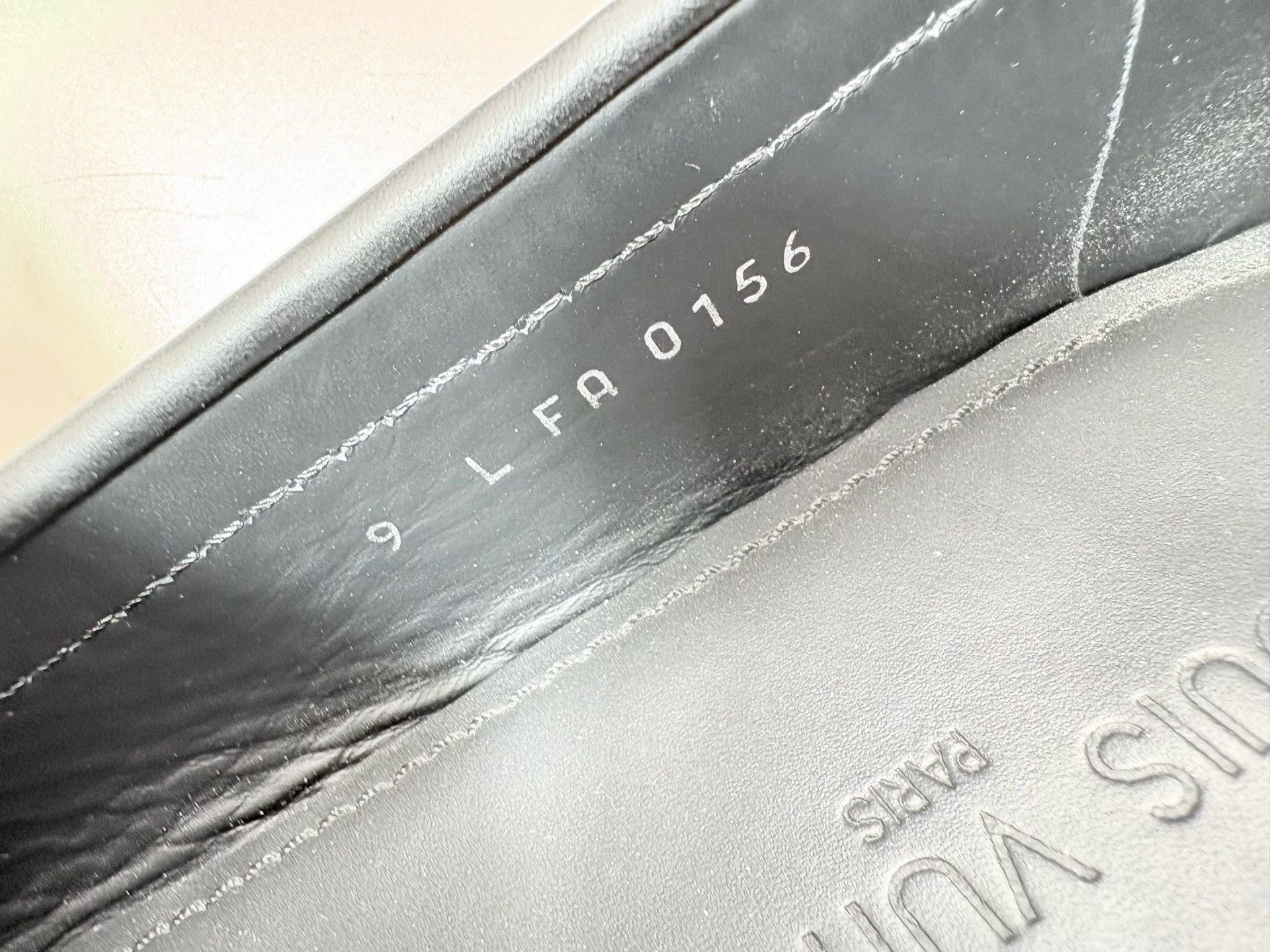 Louis Vuitton Louis Vuitton Black Leather Shoes Size US 9 / EU 42 - 7 Thumbnail