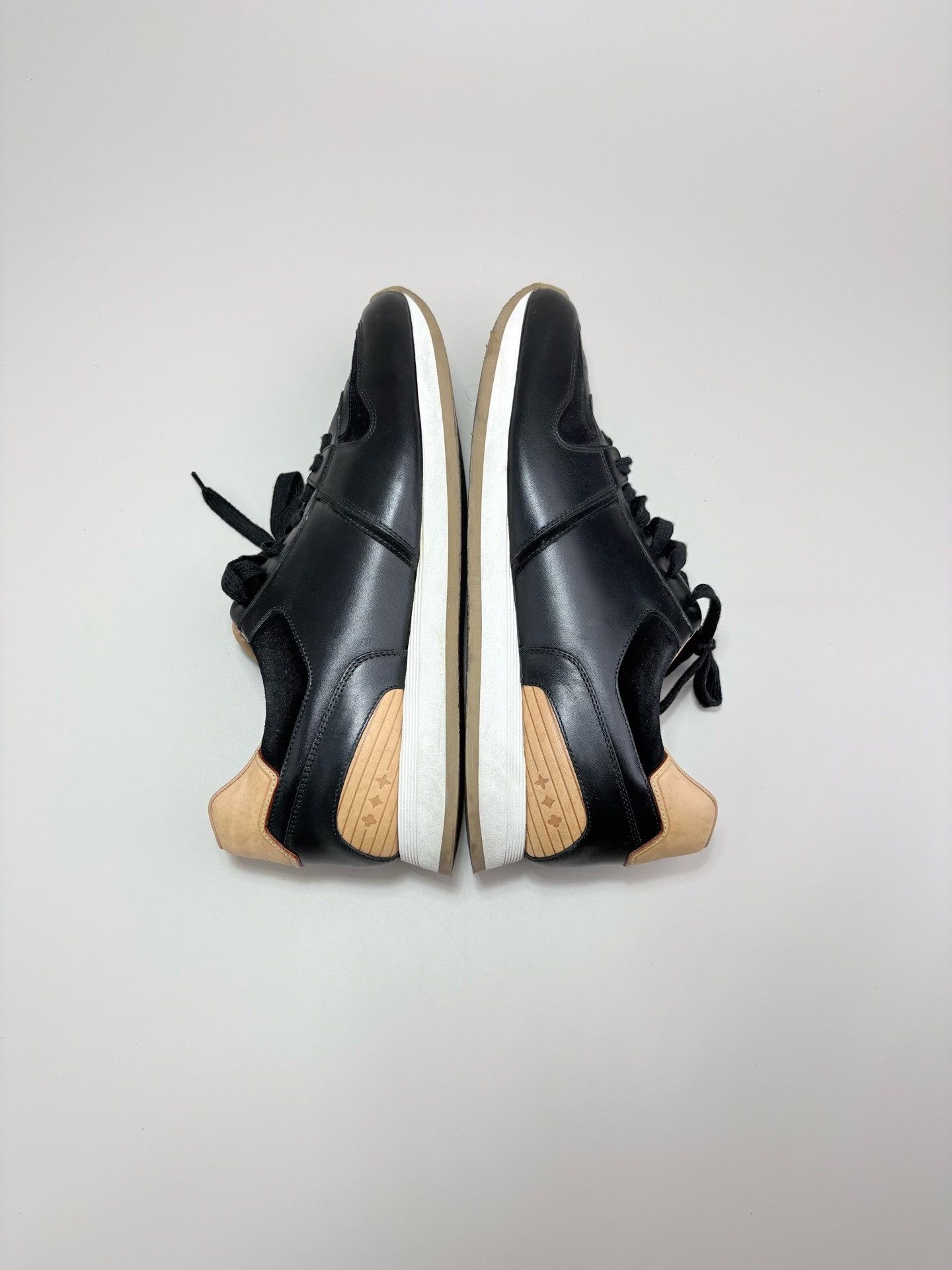 Louis Vuitton Louis Vuitton LV Run Away Black Sneakers Size US 9 / EU 42 - 4 Thumbnail