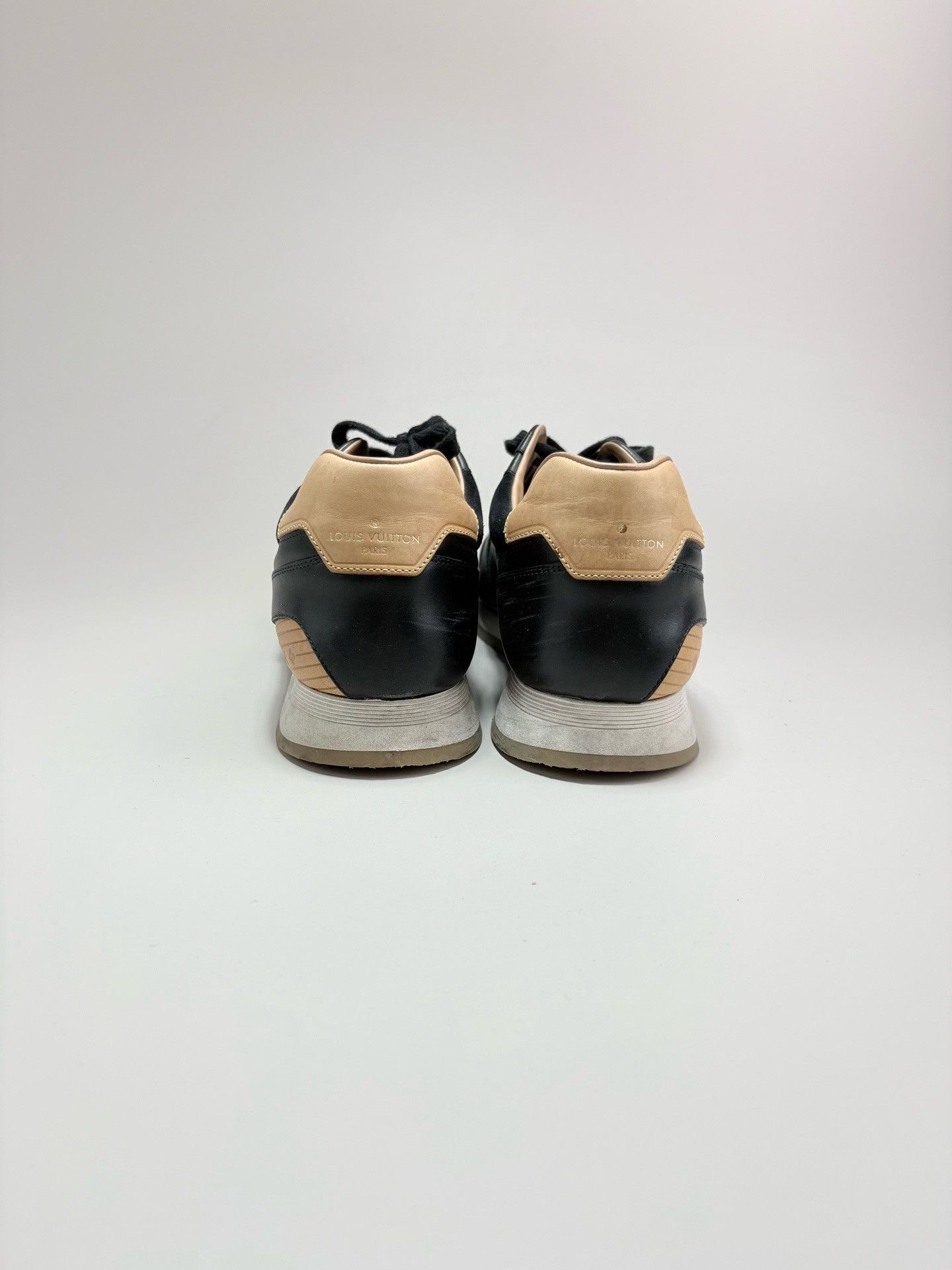 Louis Vuitton Louis Vuitton LV Run Away Black Sneakers Size US 9 / EU 42 - 3 Thumbnail