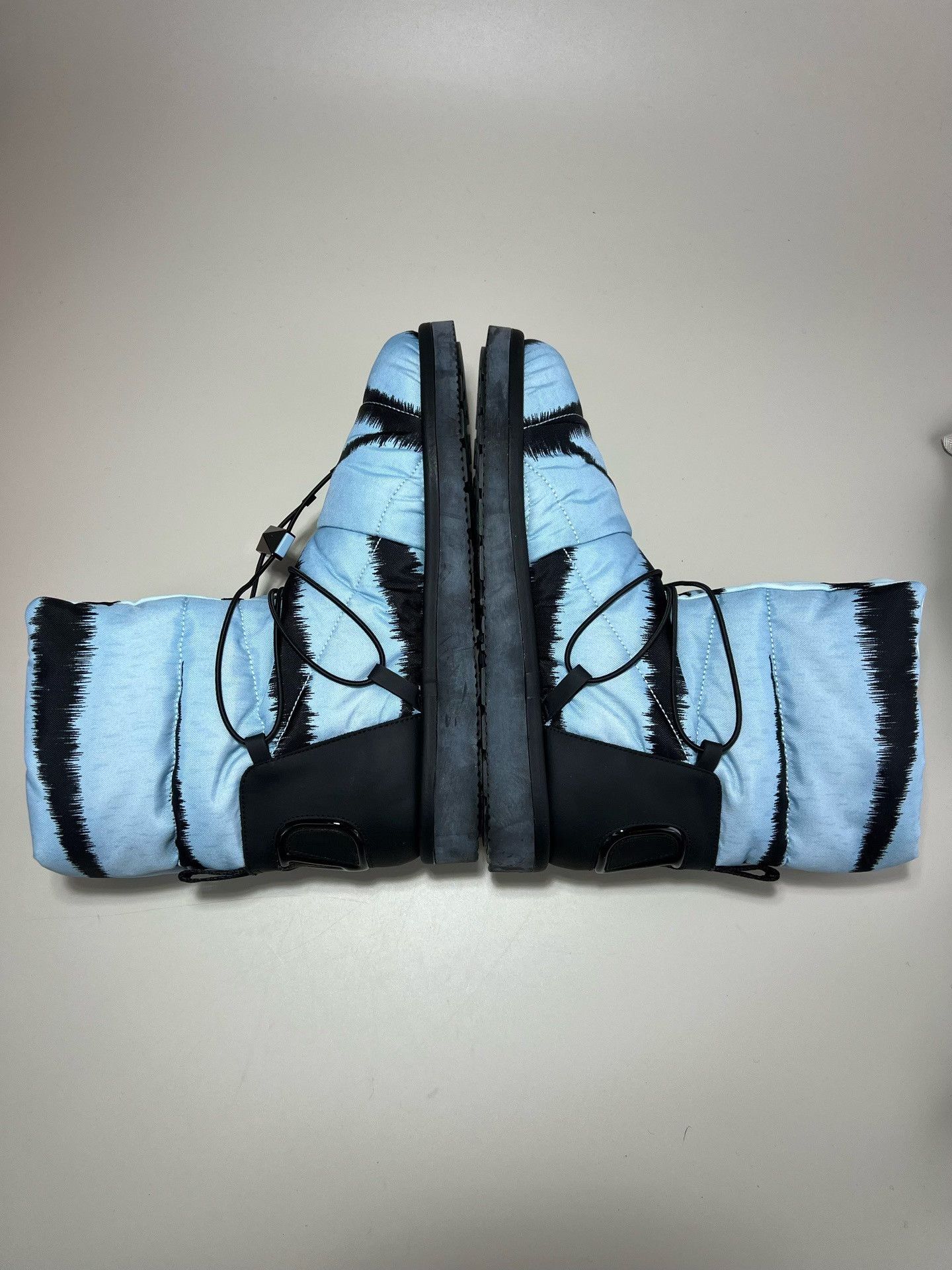 Valentino Valentino Blue Tiger Print Snow Boots Size US 10 / EU 43 - 4 Thumbnail