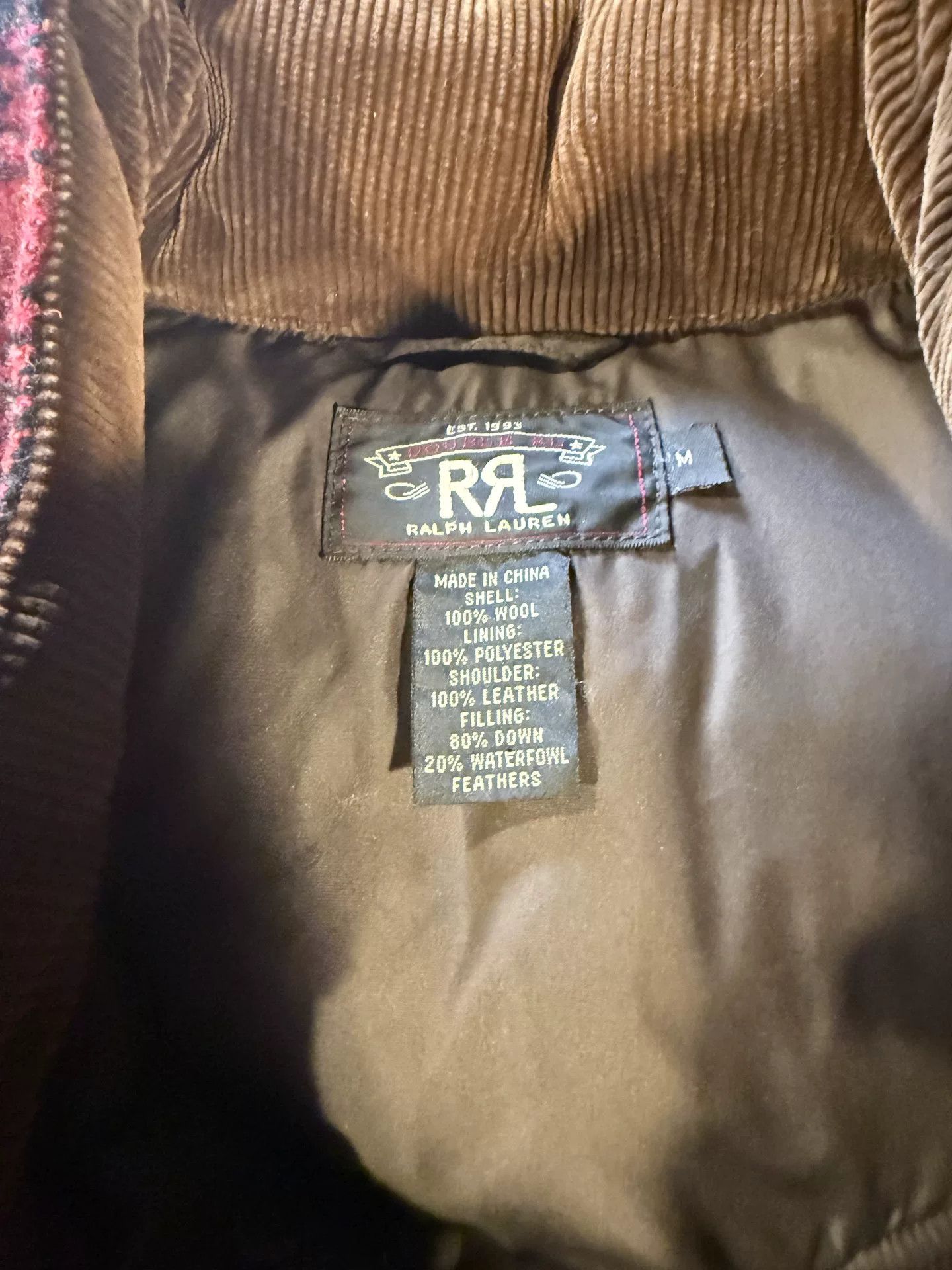 RRL Ralph Lauren RRL Polo Ralph Lauren Check Wool Jacket Size US M / EU 48-50 / 2 - 3 Thumbnail