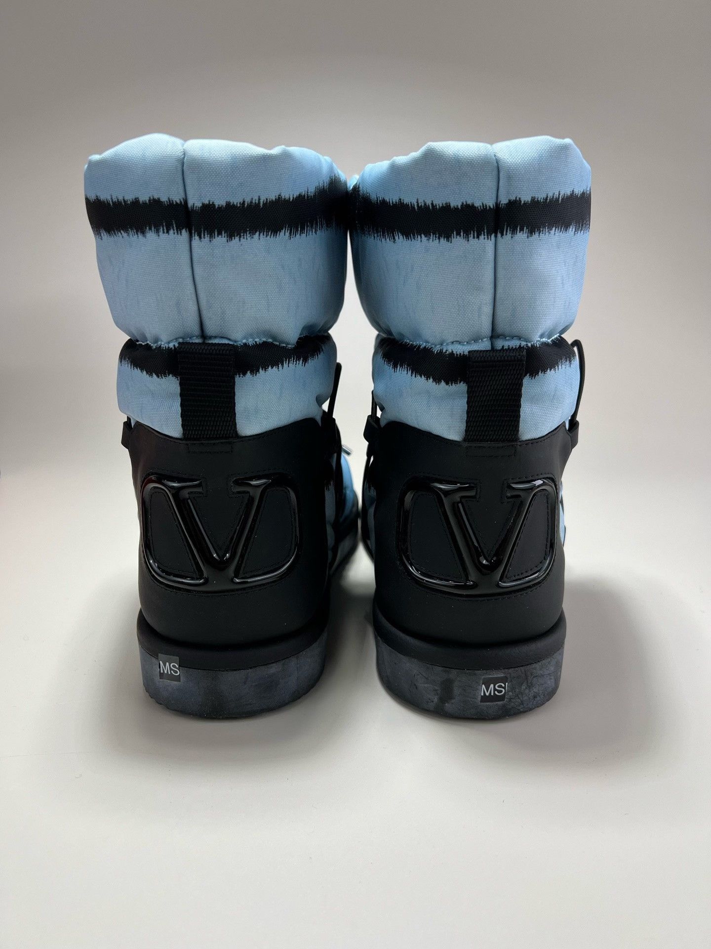 Valentino Valentino Blue Tiger Print Snow Boots Size US 10 / EU 43 - 3 Thumbnail