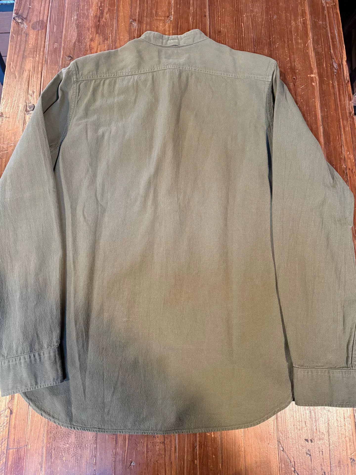 RRL Ralph Lauren RRL Ralph Lauren Military Green Shirt Size US M / EU 48-50 / 2 - 2 Thumbnail