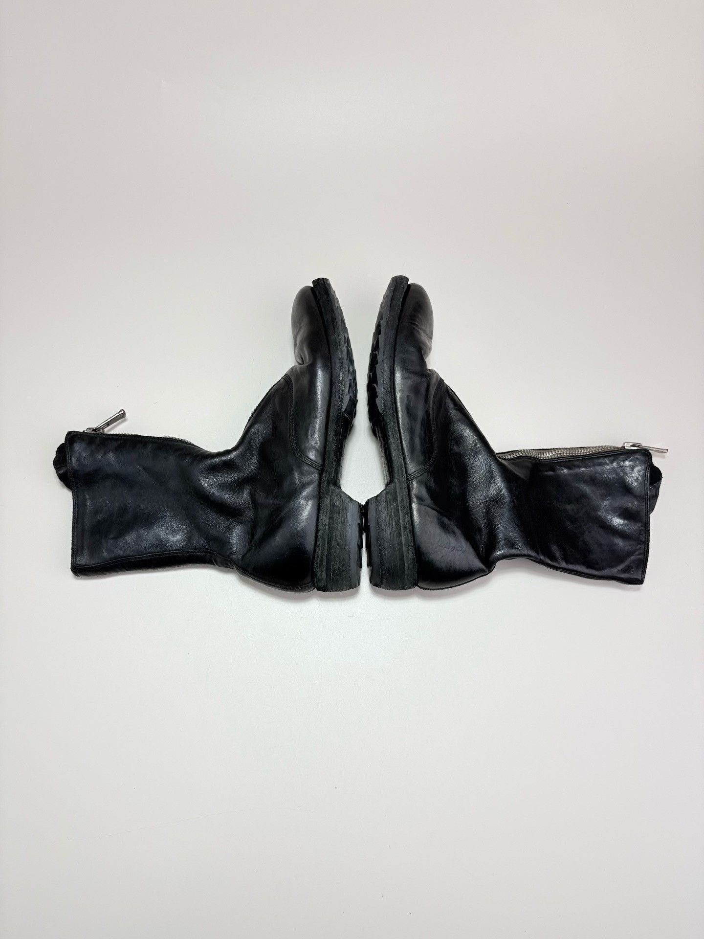Guidi GUDI Black Zipper Boots Size US 6 / IT 36 - 5 Thumbnail