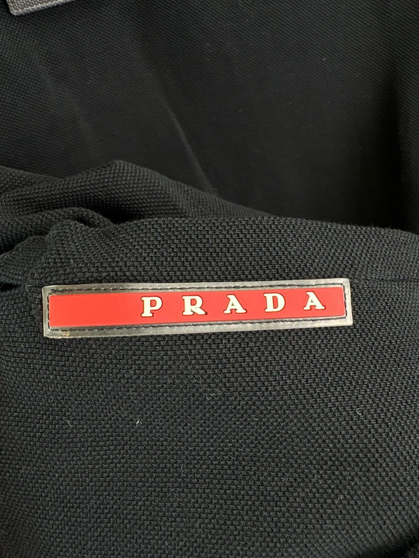Prada Prada Logo Hem Short-Sleeve Polo Size US XL / EU 56 / 4 - 3 Thumbnail