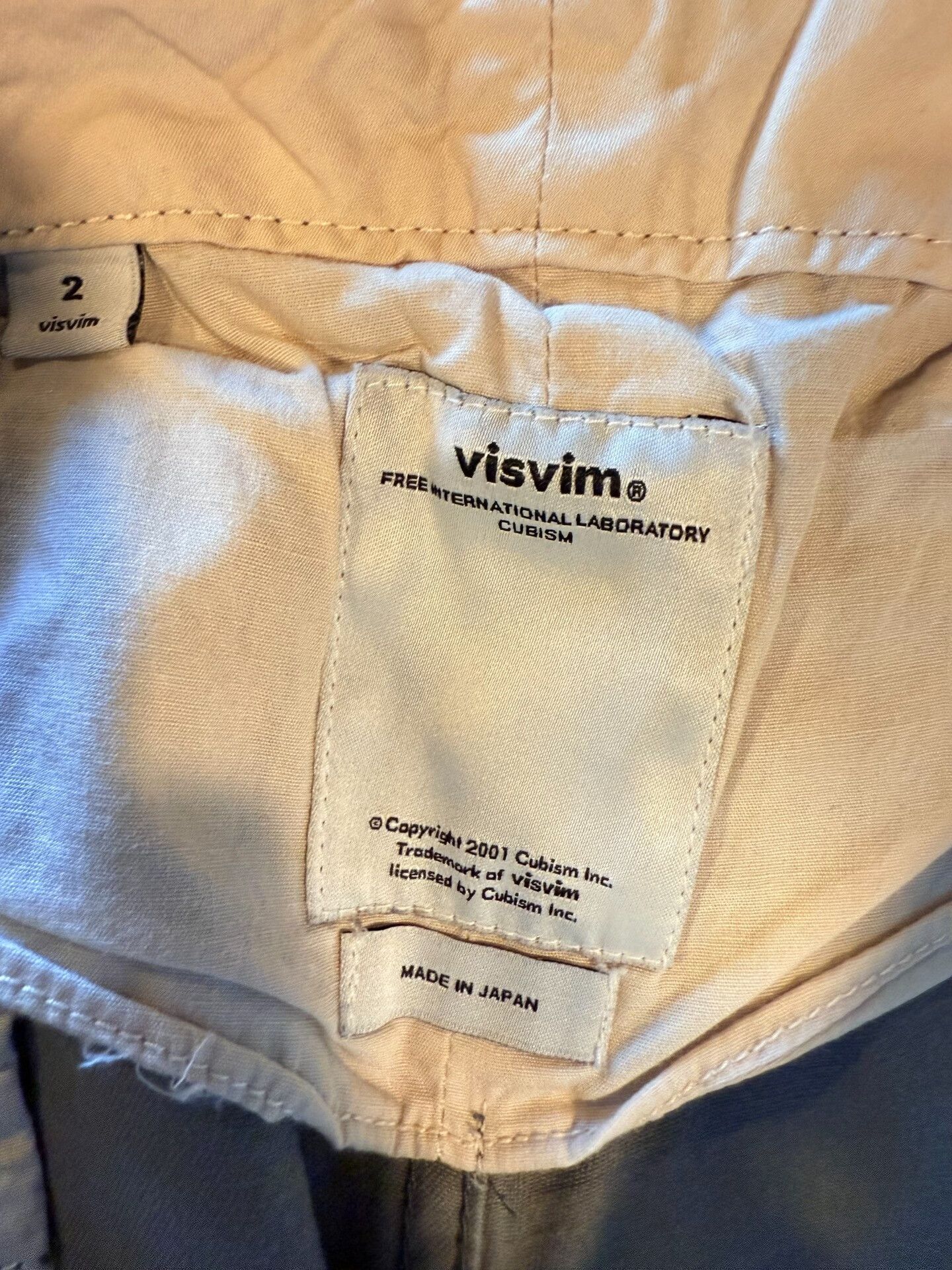 Visvim visvim FREE INTERNATIONAL LABORATORY CUBISM Size US M / EU 48-50 / 2 - 3 Thumbnail