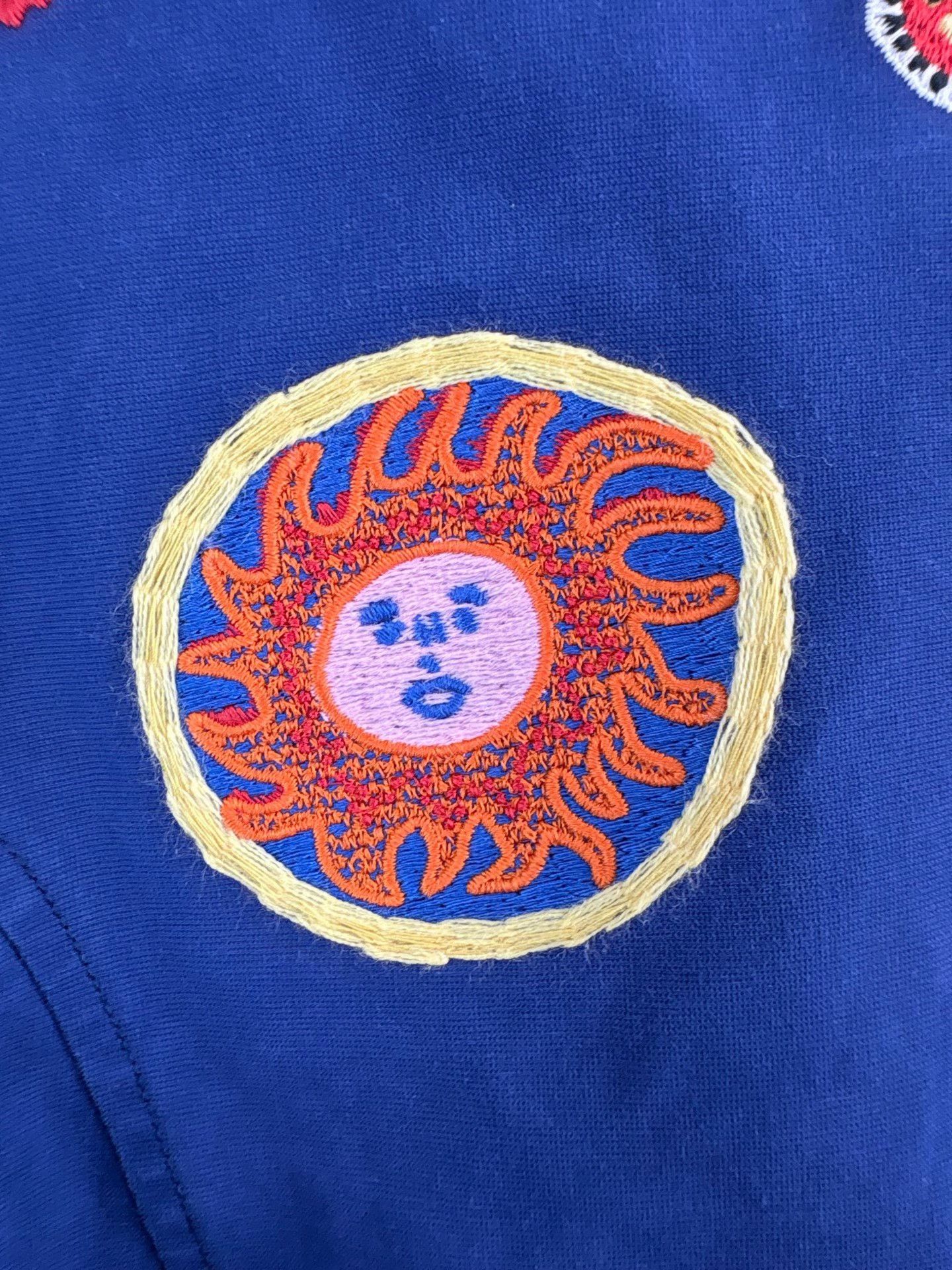 Louis Vuitton Louis Vuitton x Kusama Blue Denim Jacket Size US M / EU 48-50 / 2 - 4 Thumbnail