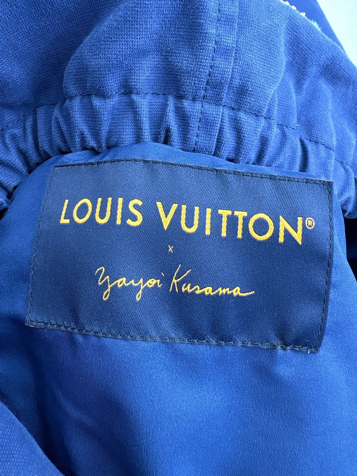 Louis Vuitton Louis Vuitton x Kusama Blue Denim Jacket Size US M / EU 48-50 / 2 - 5 Thumbnail
